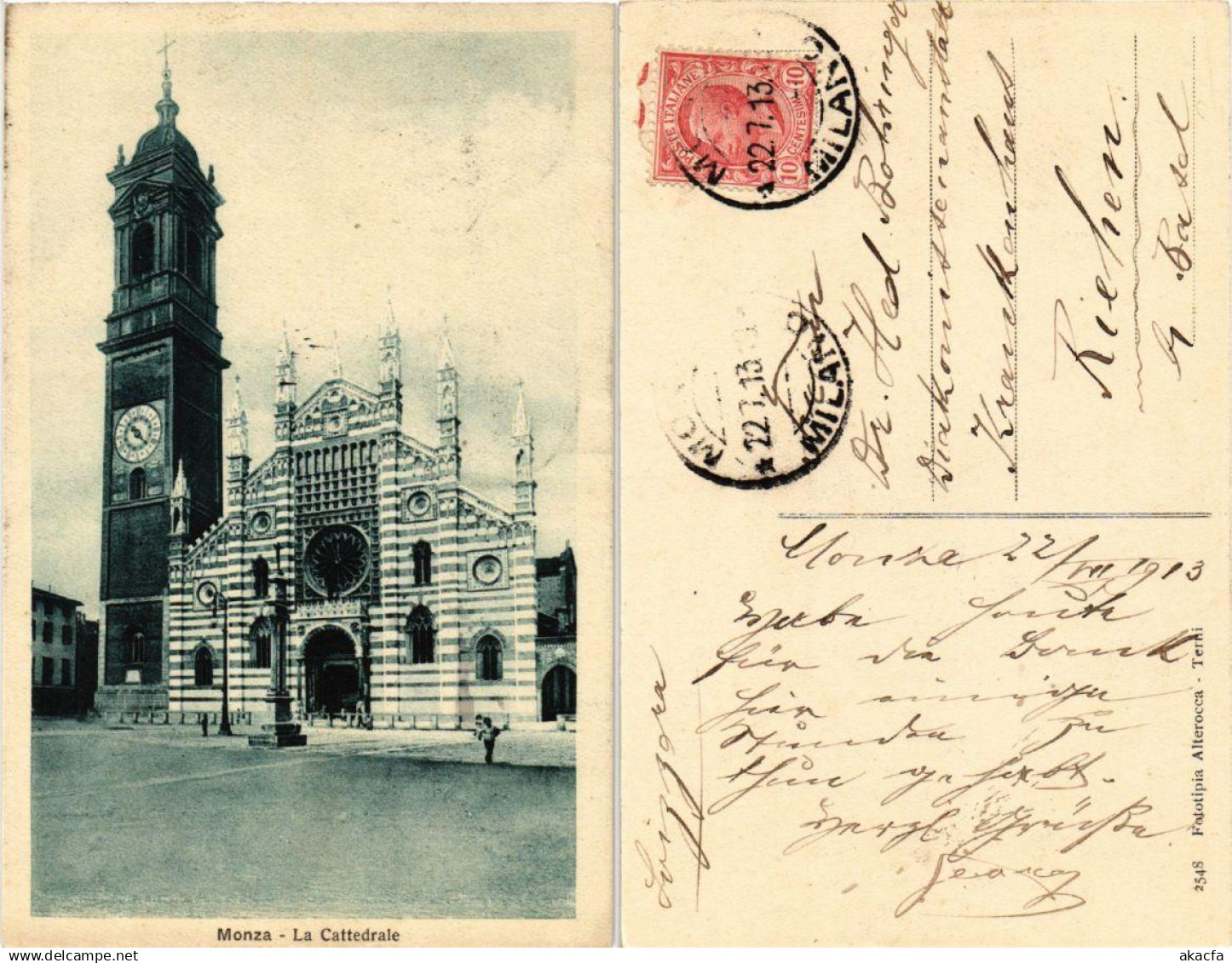 CPA MONZA La Cattedrale ITALY (533203)