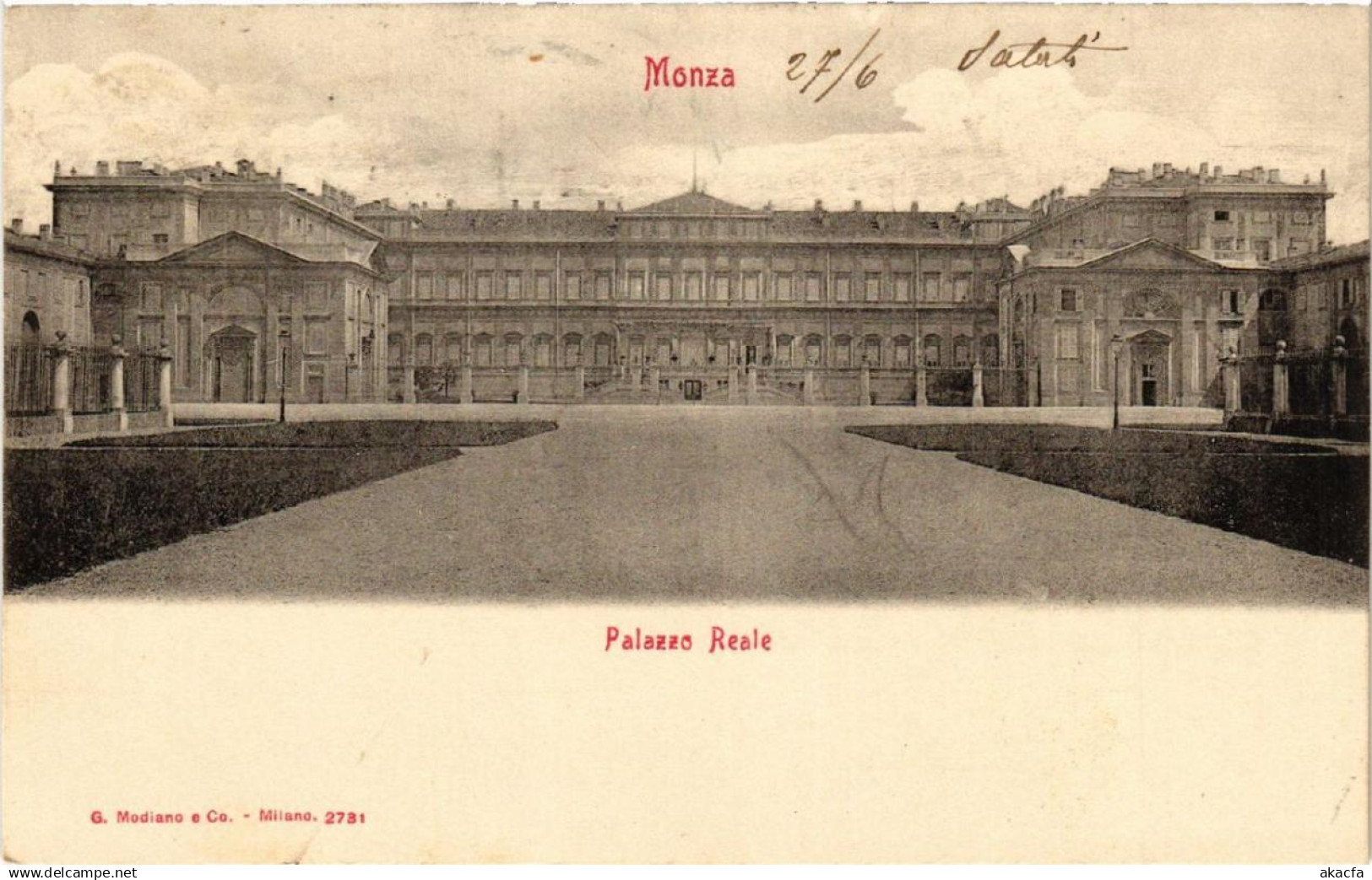 CPA Monza Palazzo Reale ITALY (553368)
