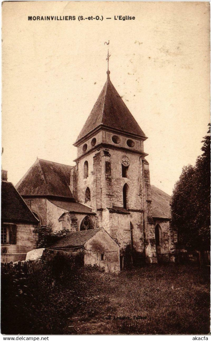 CPA MORAINVILLIERS - L'Église (102543)