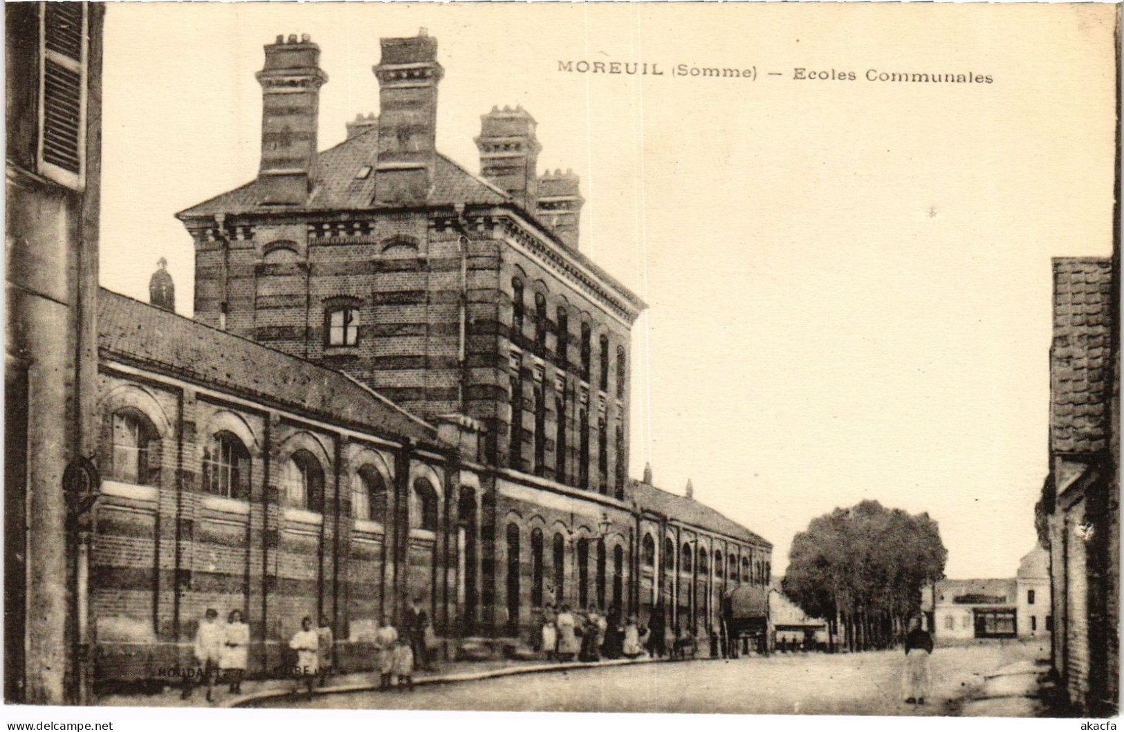 CPA Moreuil Ecoles Communales (1498331)