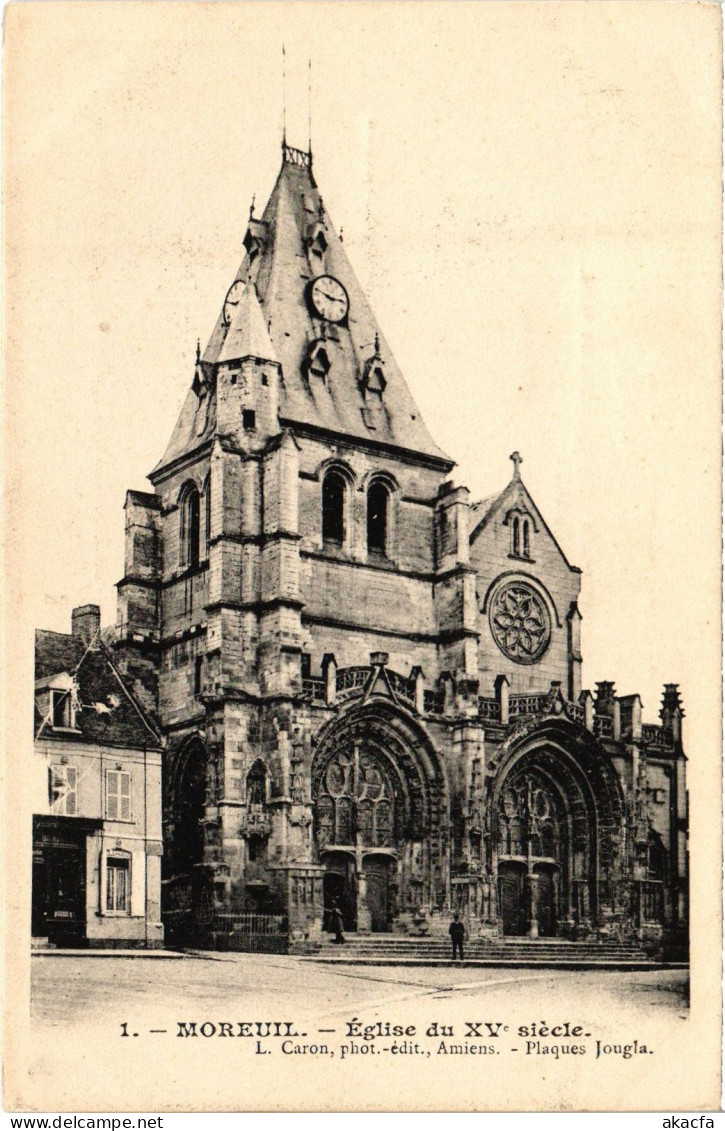 CPA Moreuil eglise (1498064)