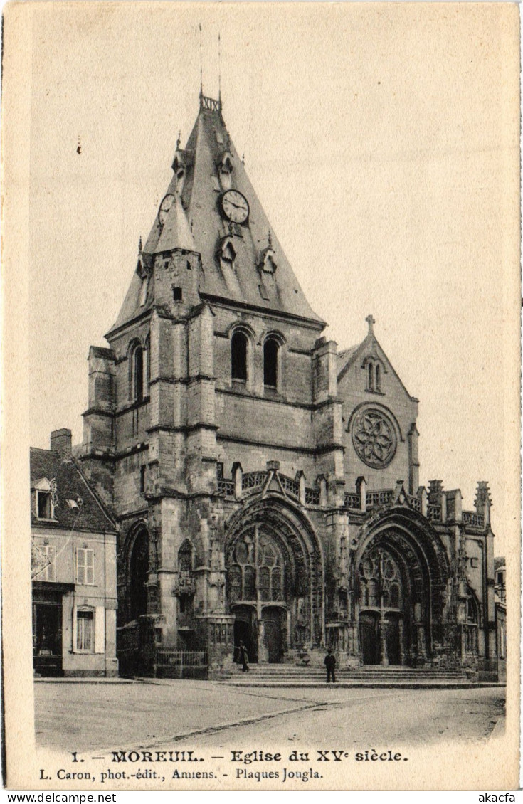 CPA Moreuil eglise (1498069)