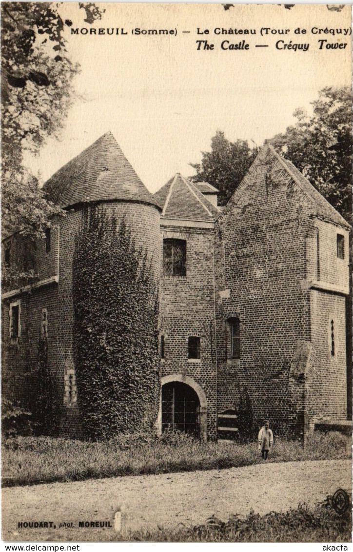 CPA Moreuil le chateau (1498070)