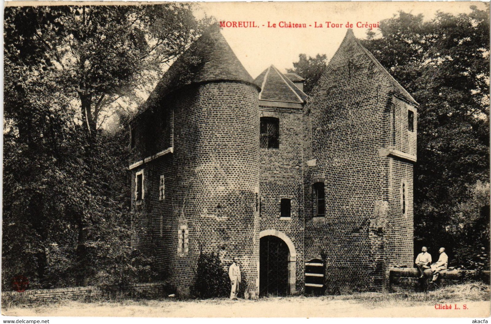 CPA Moreuil le chateau (1498072)