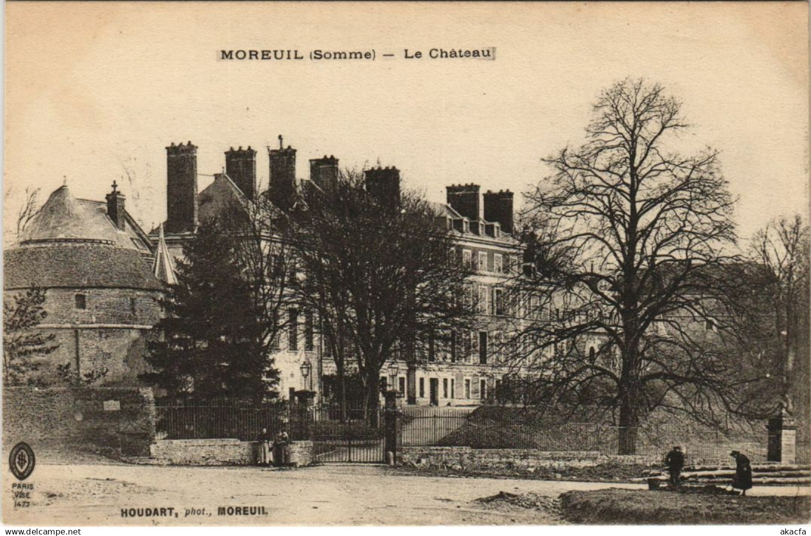 CPA MOREUIL Le Chateau (751110)