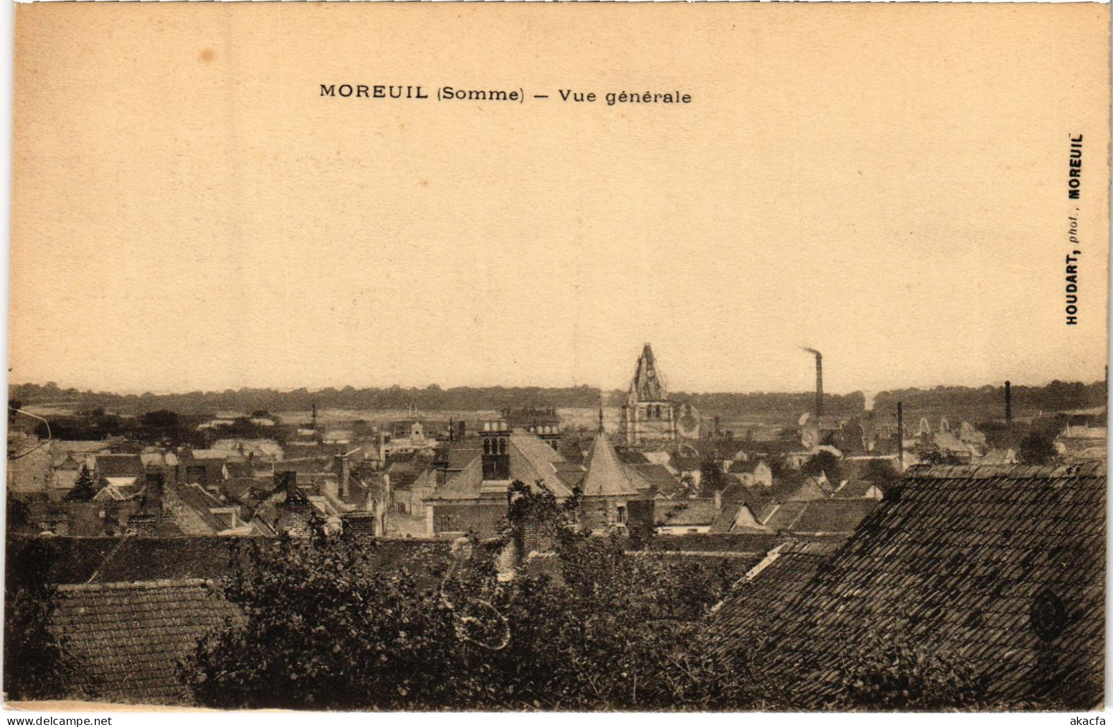 CPA Moreuil vue generale (1498068)