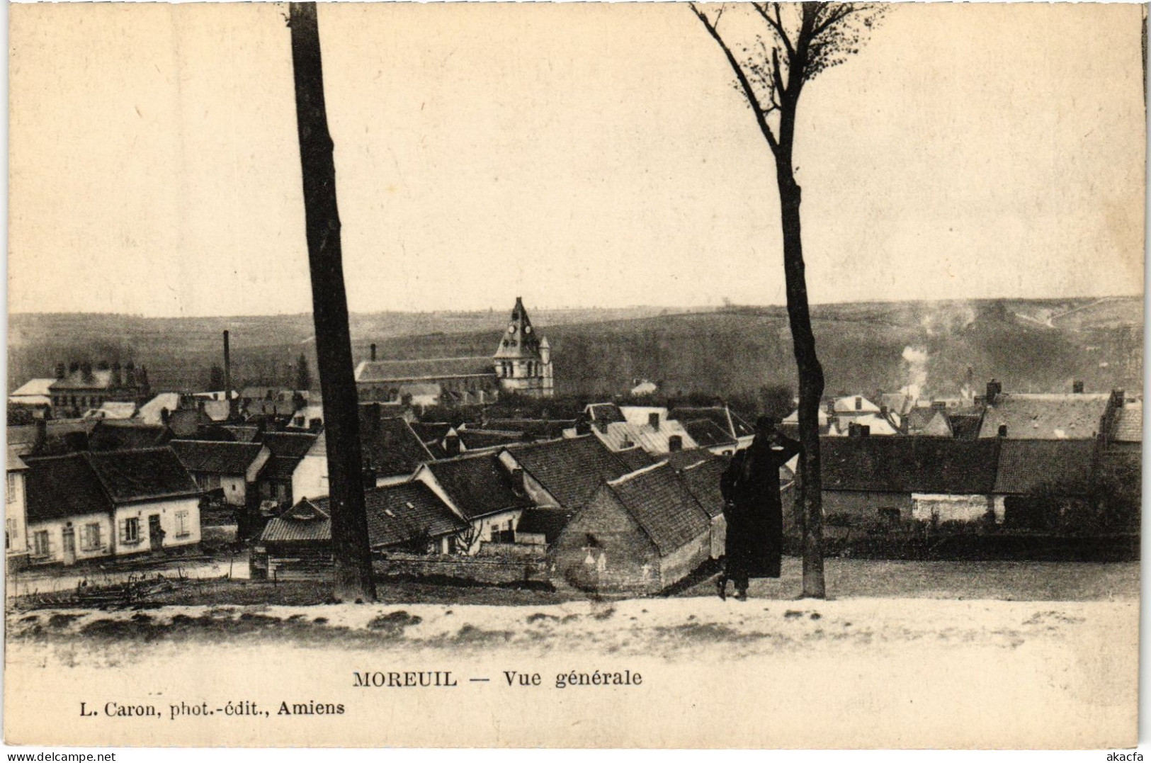 CPA Moreuil vue generale (1498071)