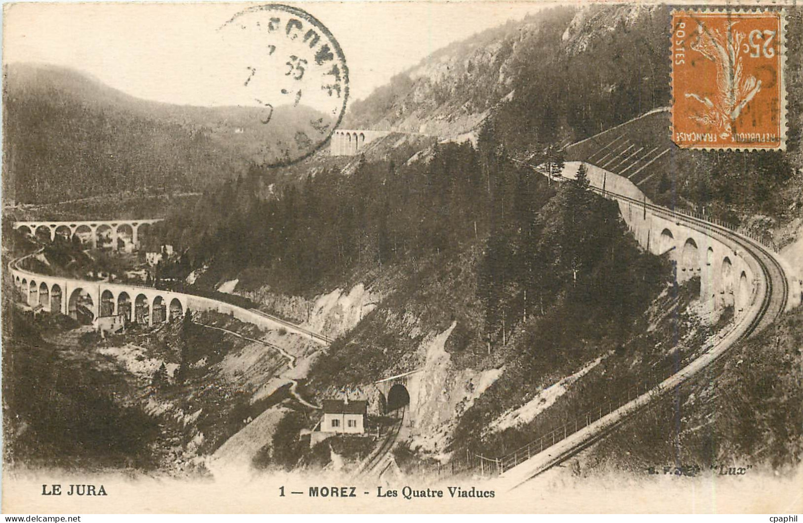 CPA Morez Le Quatre Viaducs