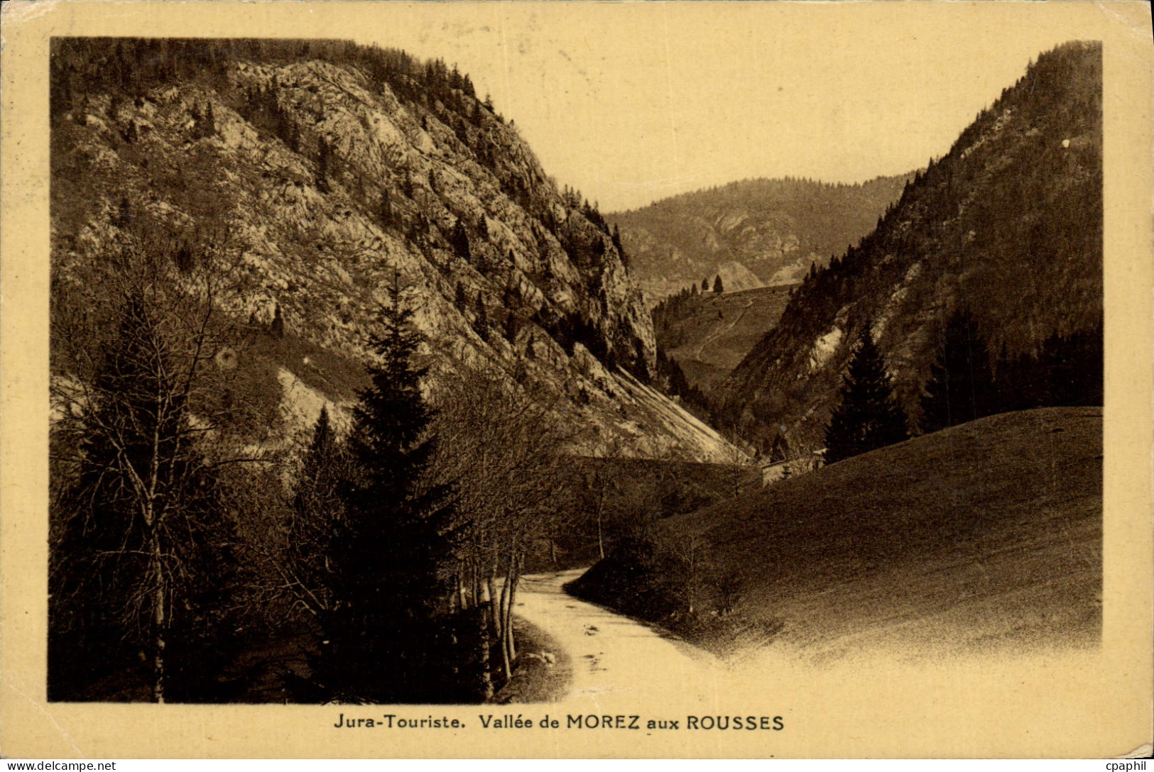 CPA Morez Vallee de Morez Aux Rousses
