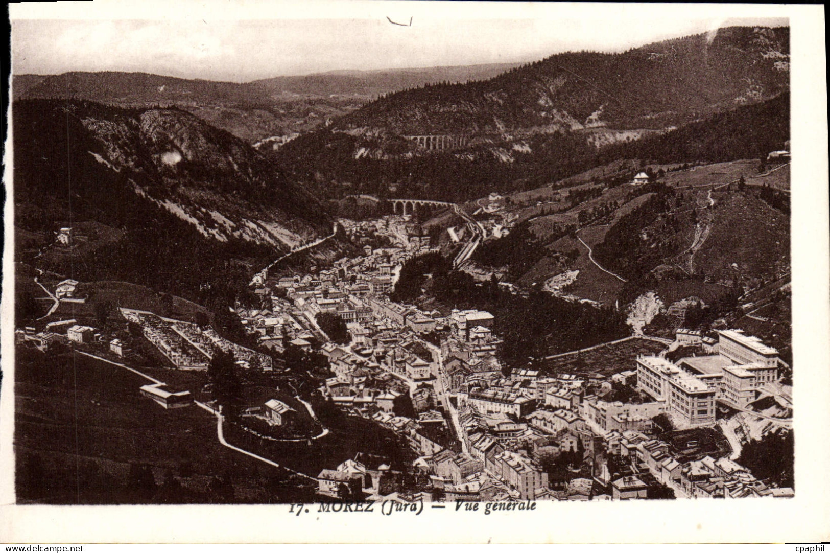 CPA Morez Vue Generale