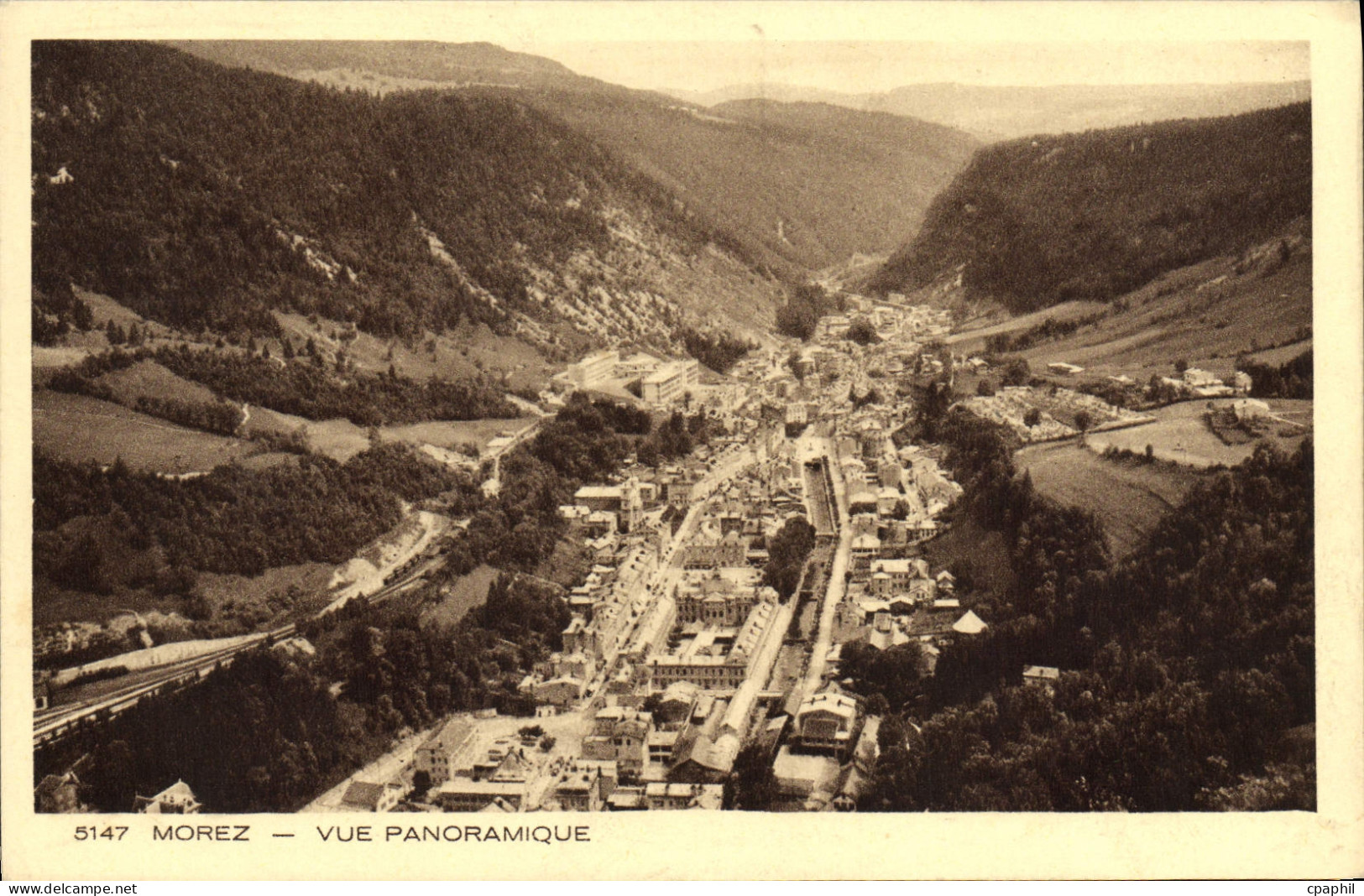 CPA Morez Vue Panoramique