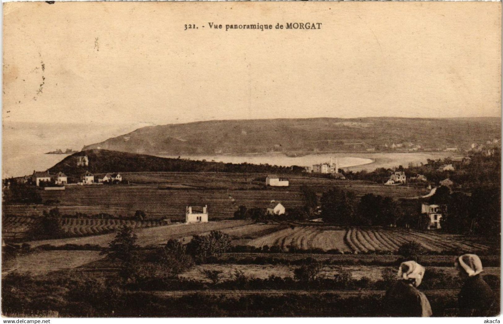 CPA Morgat- vue panoramique FRANCE (1026492)