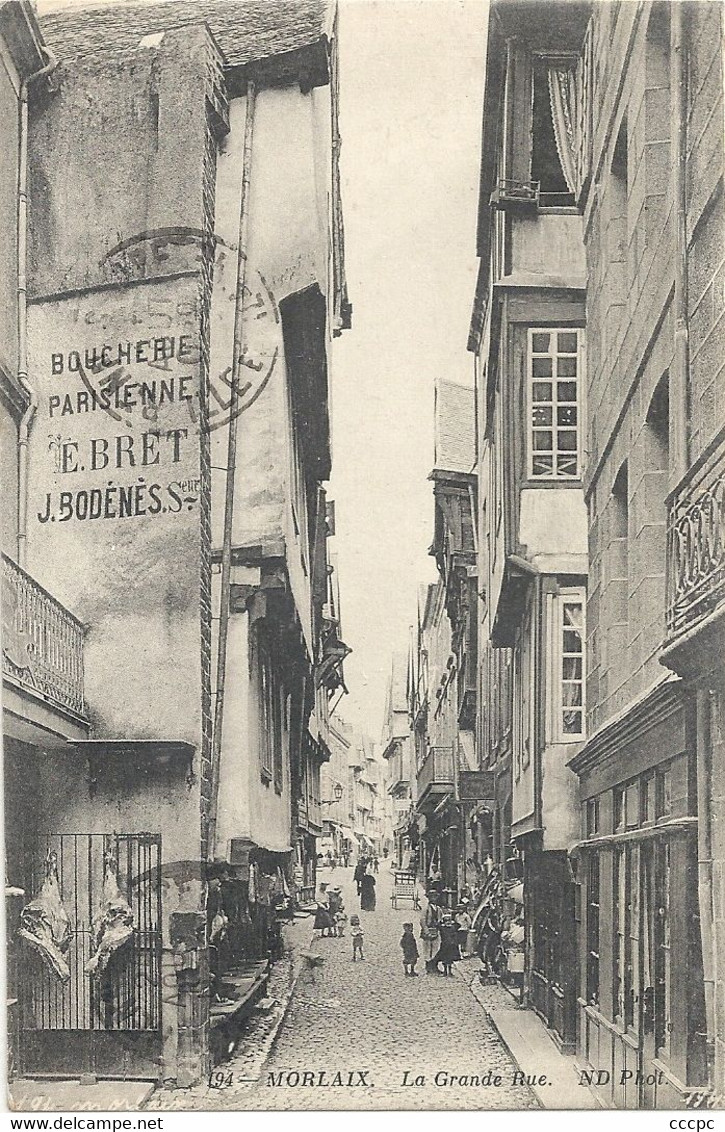 CPA Morlaix La Grande Rue