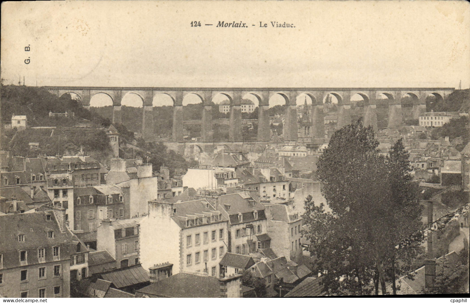 CPA Morlaix le Viaduc