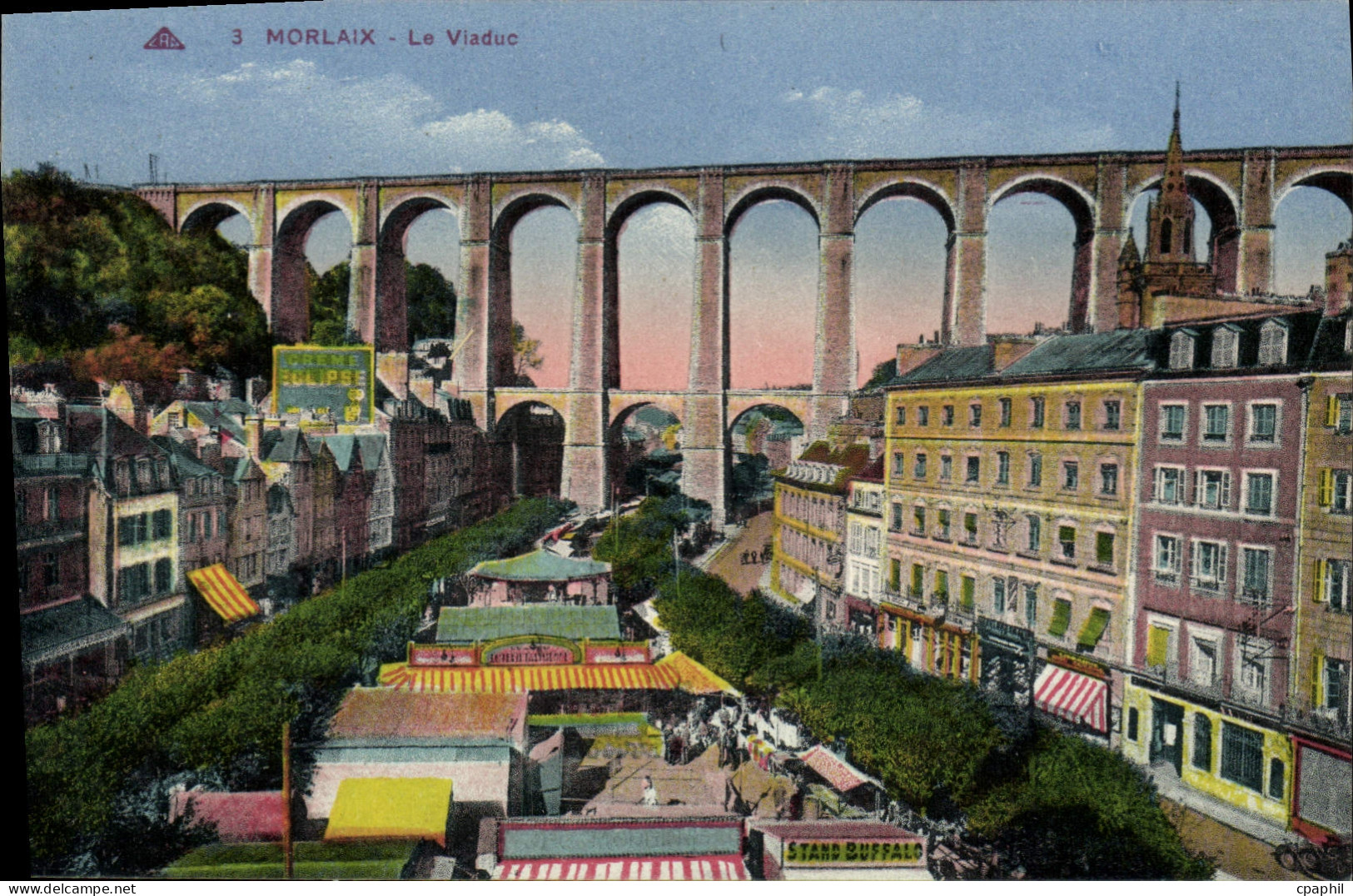 CPA Morlaix Le Viaduc