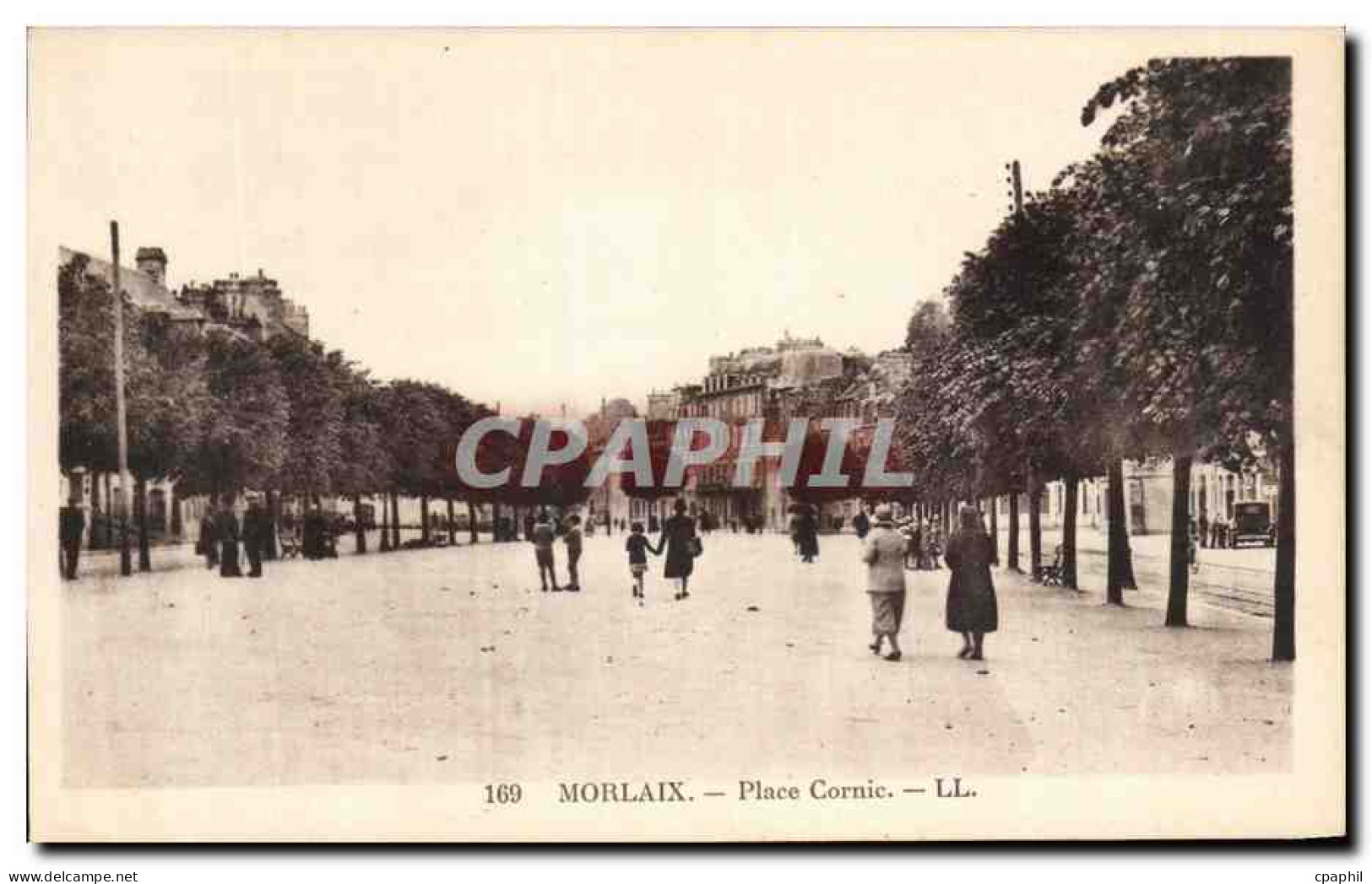 CPA Morlaix Place Cornic