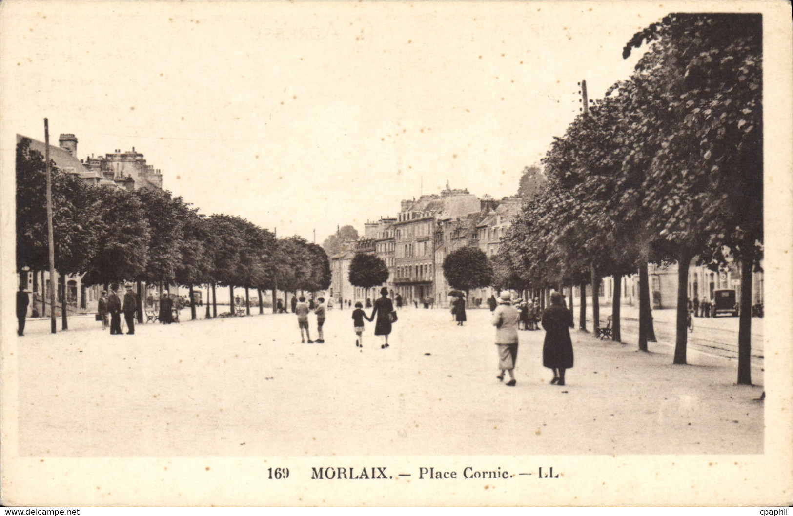 CPA Morlaix Place Cornic