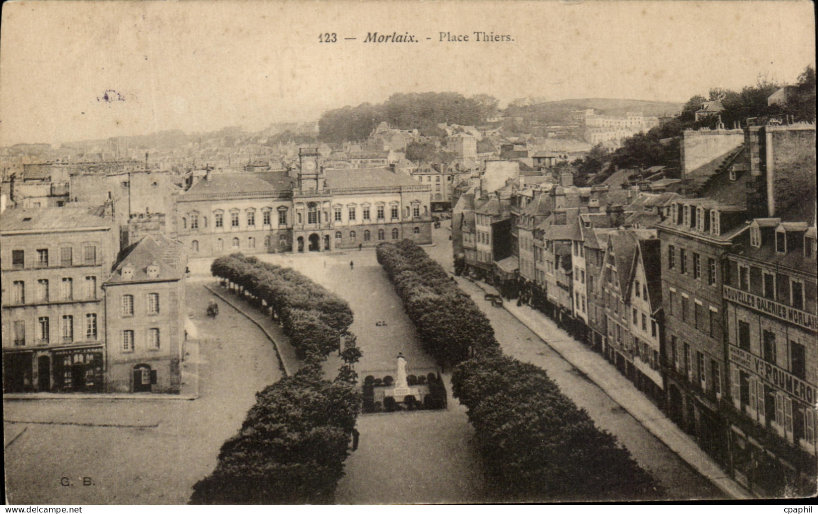 CPA Morlaix Place Thiers