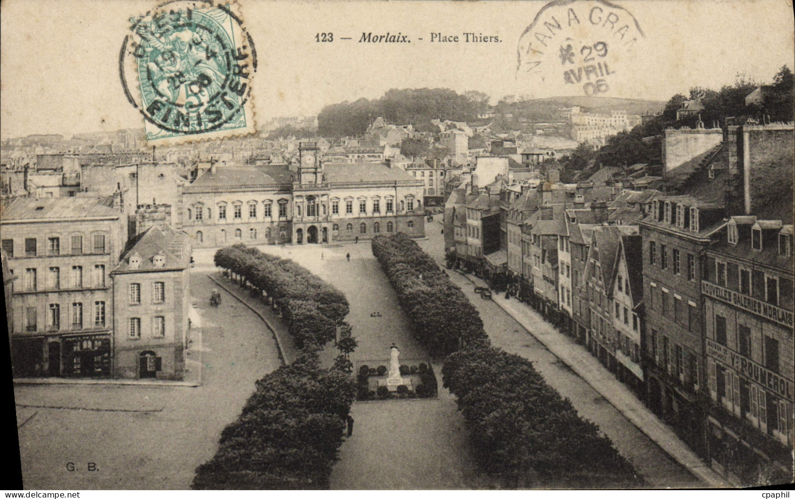 CPA Morlaix Place Thiers