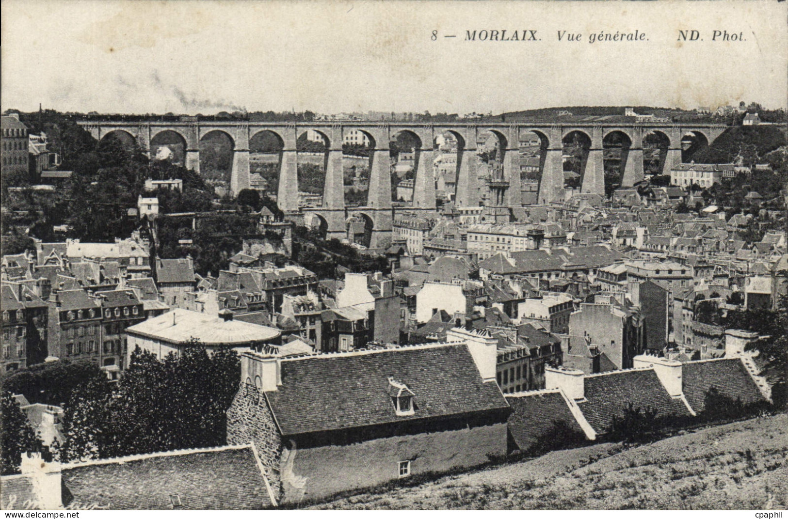 CPA Morlaix Vue Generale