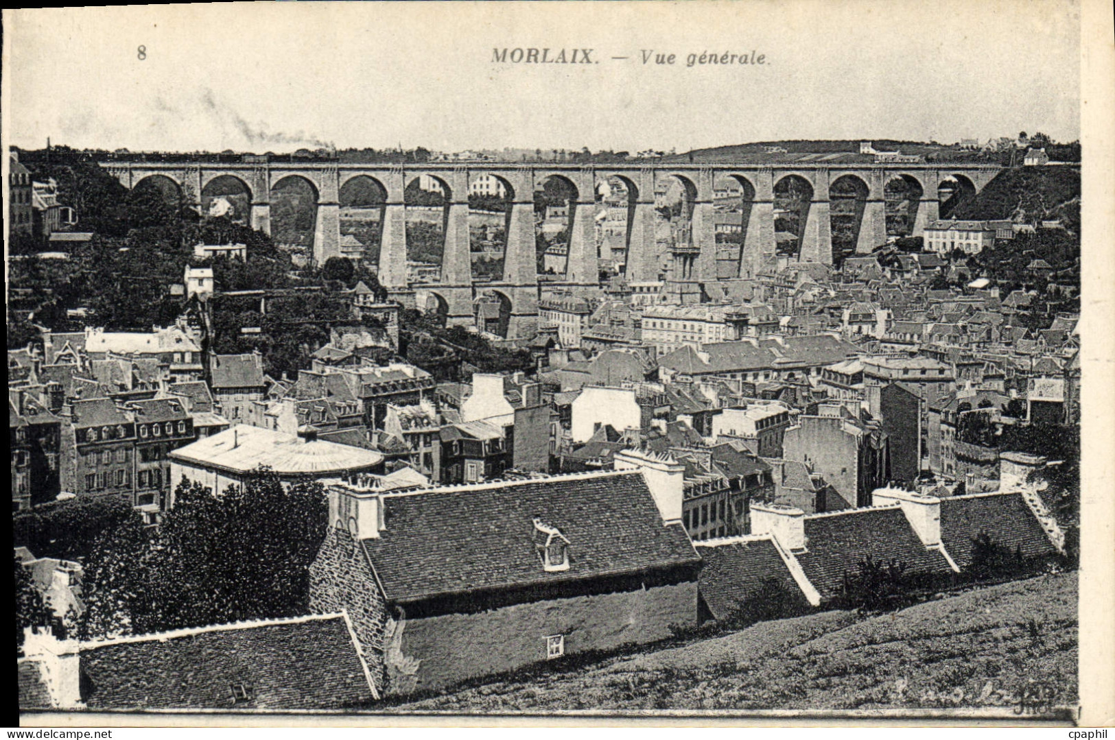 CPA Morlaix Vue generale