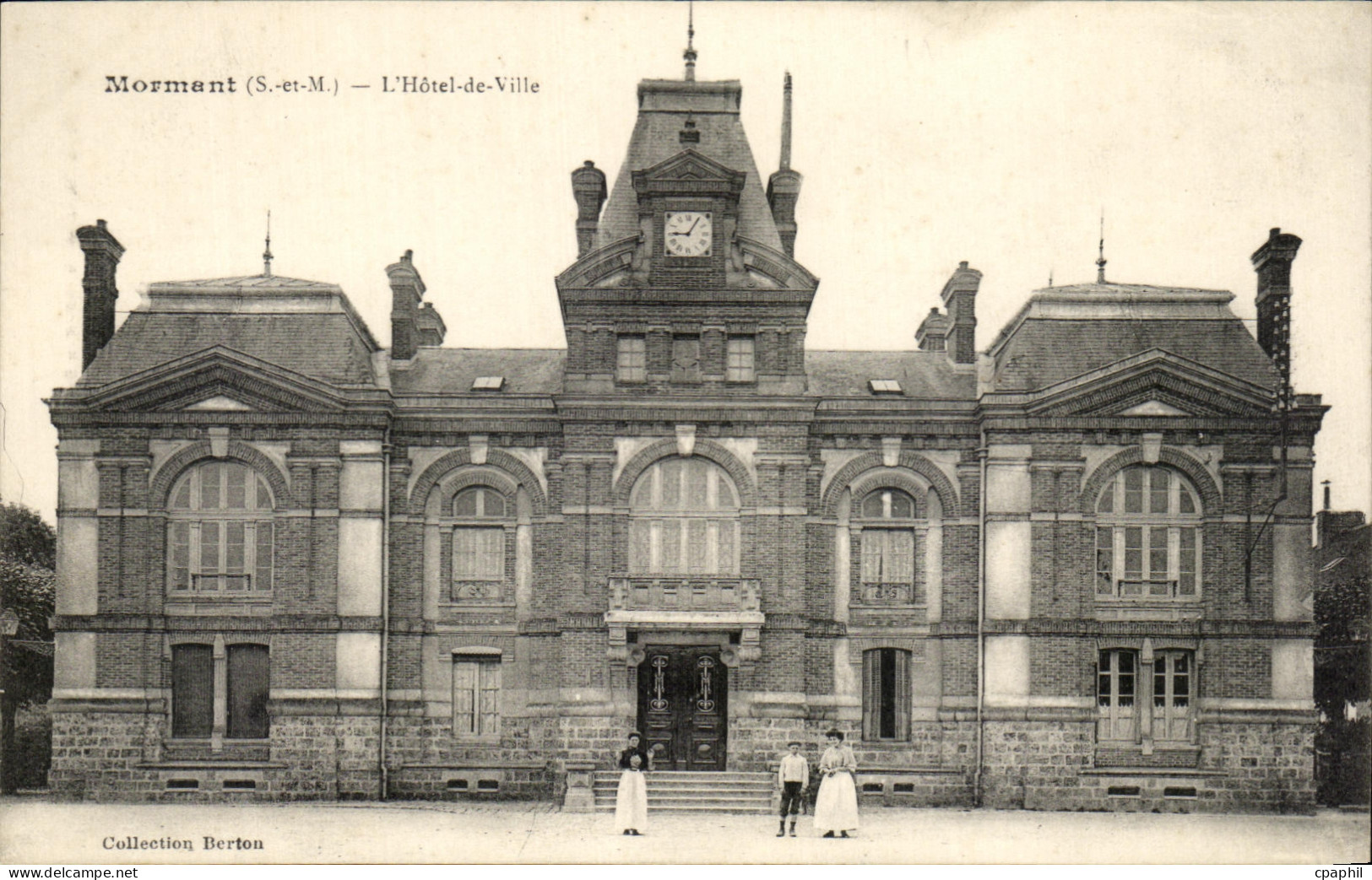 CPA Mormant L'Hotel de Ville