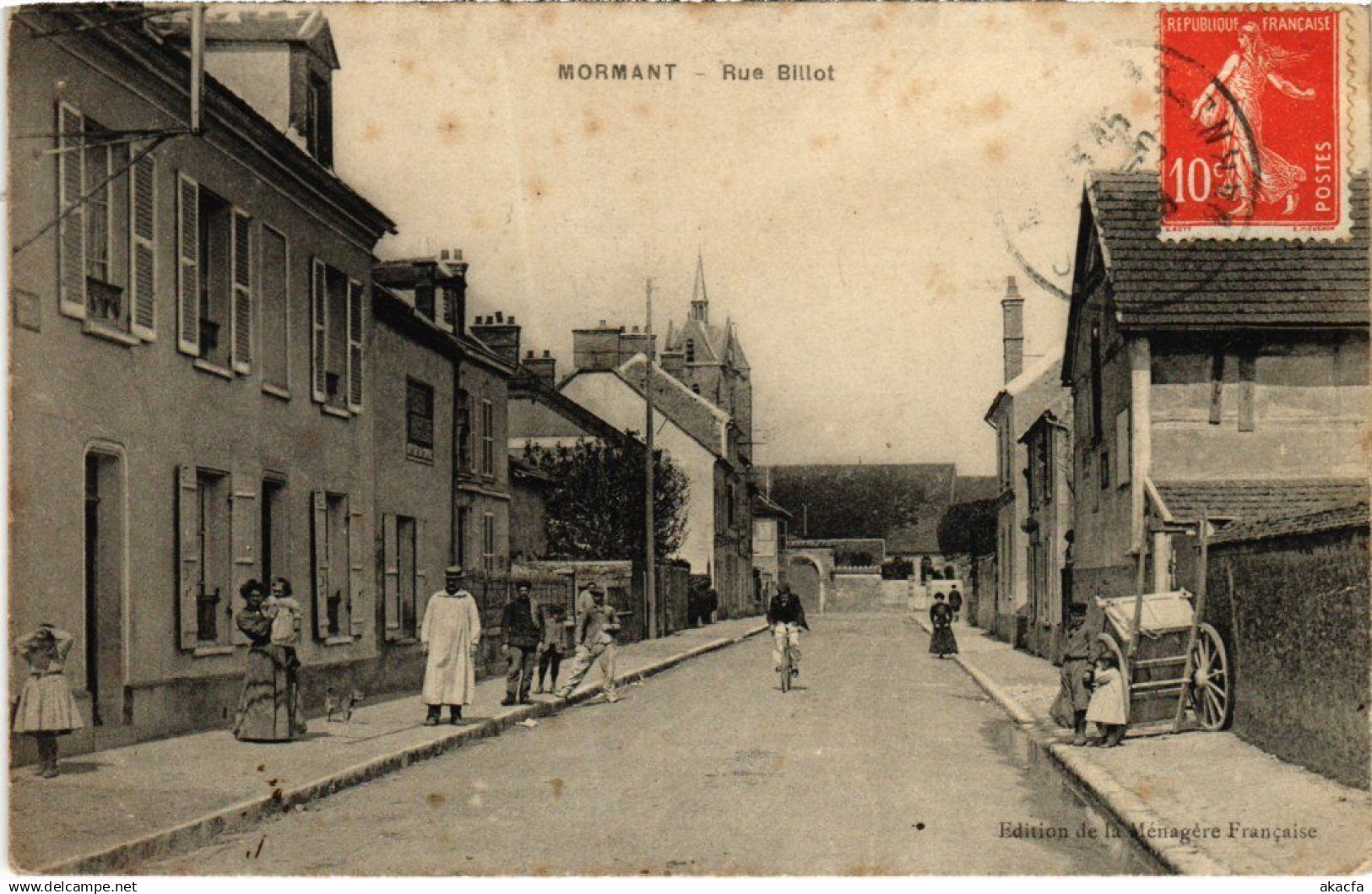 CPA MORMANT Rue Billot (1350520)