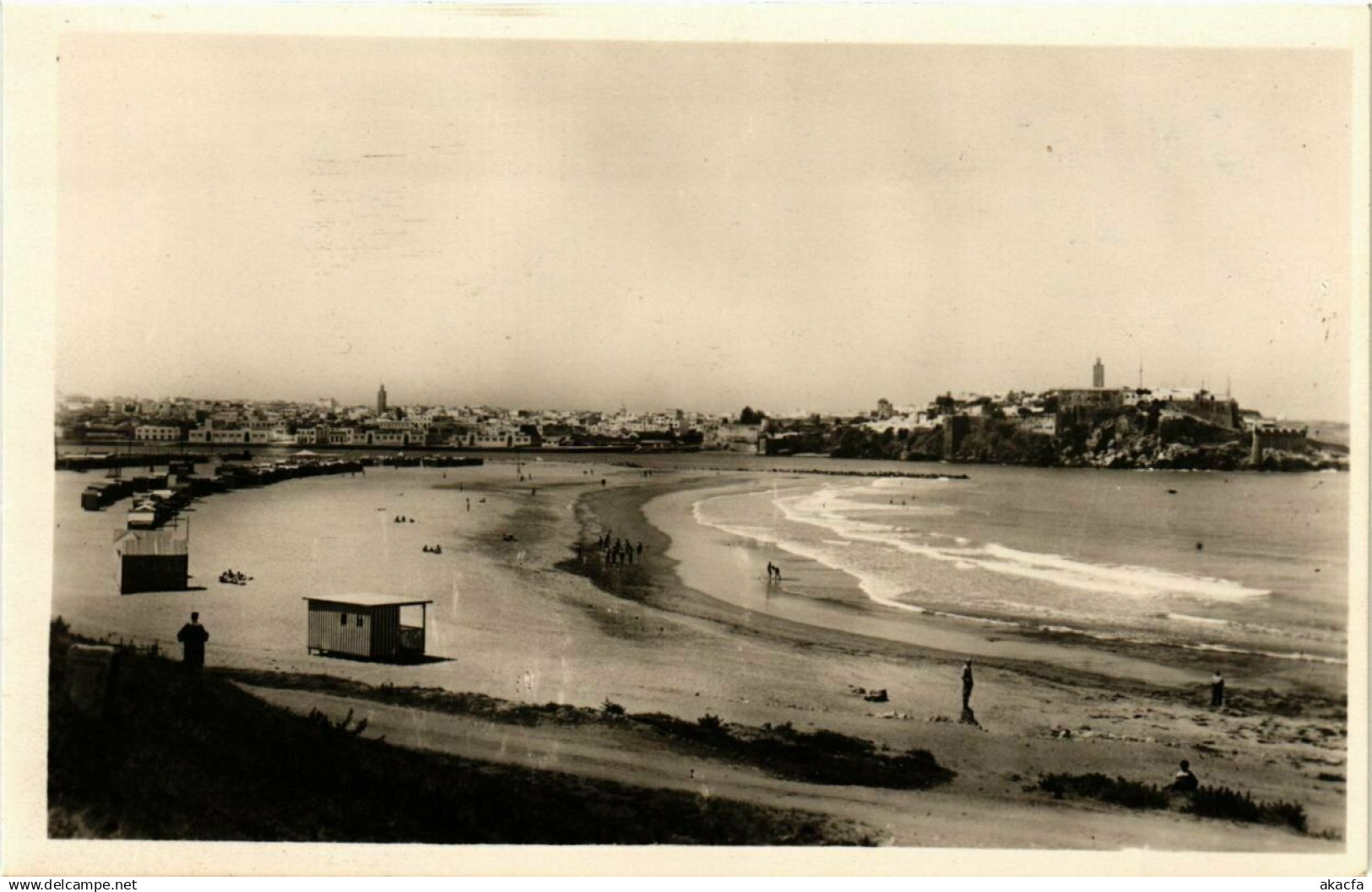 CPA MOROCCO RABAT - Plage de SALE et RABAT (280739)