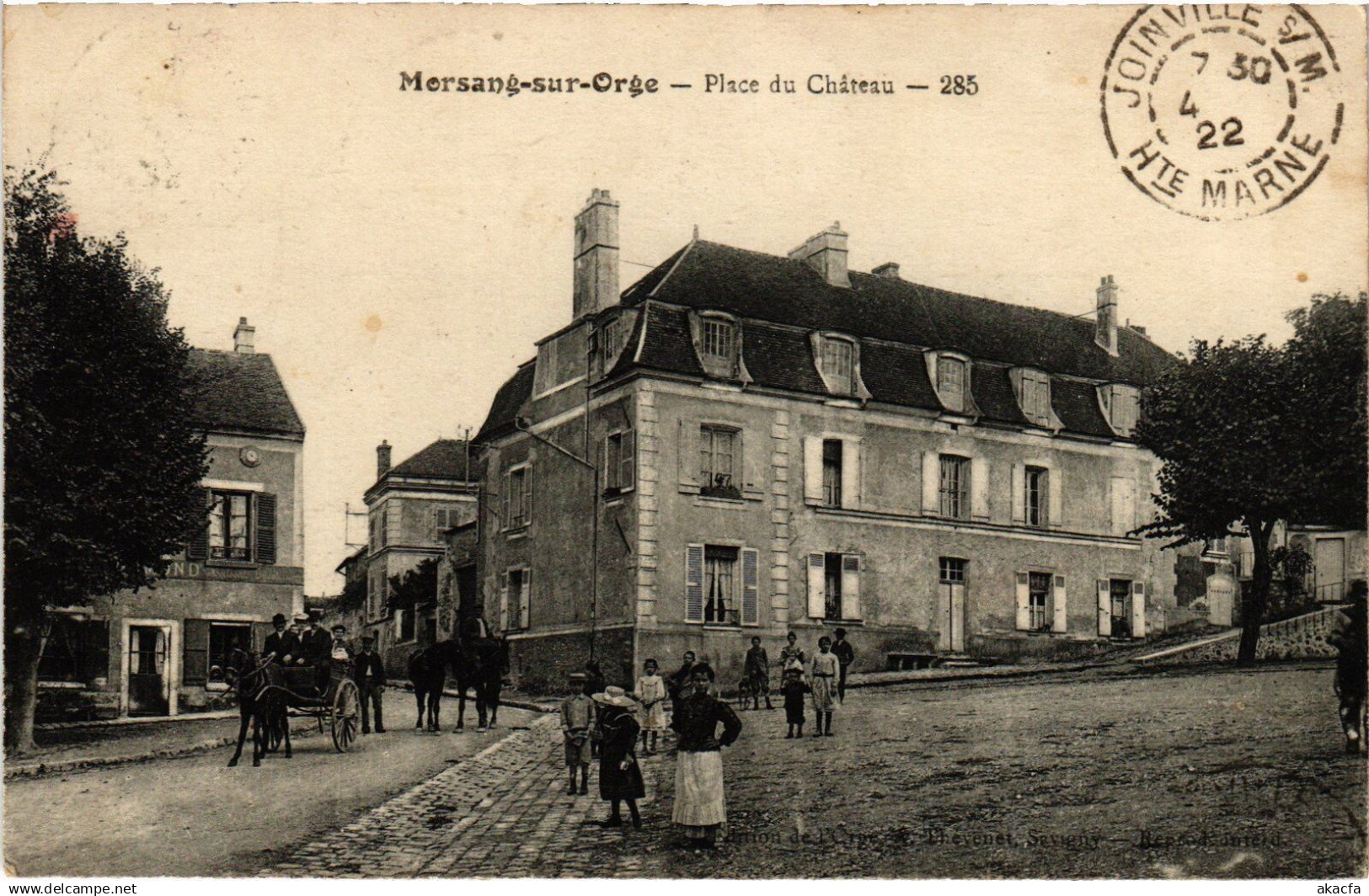 CPA Morsang-sur-Orge Place du Chateau (1277034)