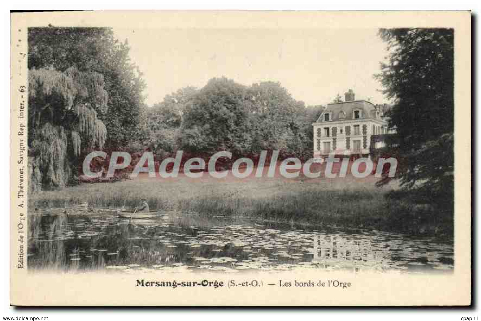 CPA Morsang sur Orge S et O les bords de l'Orge