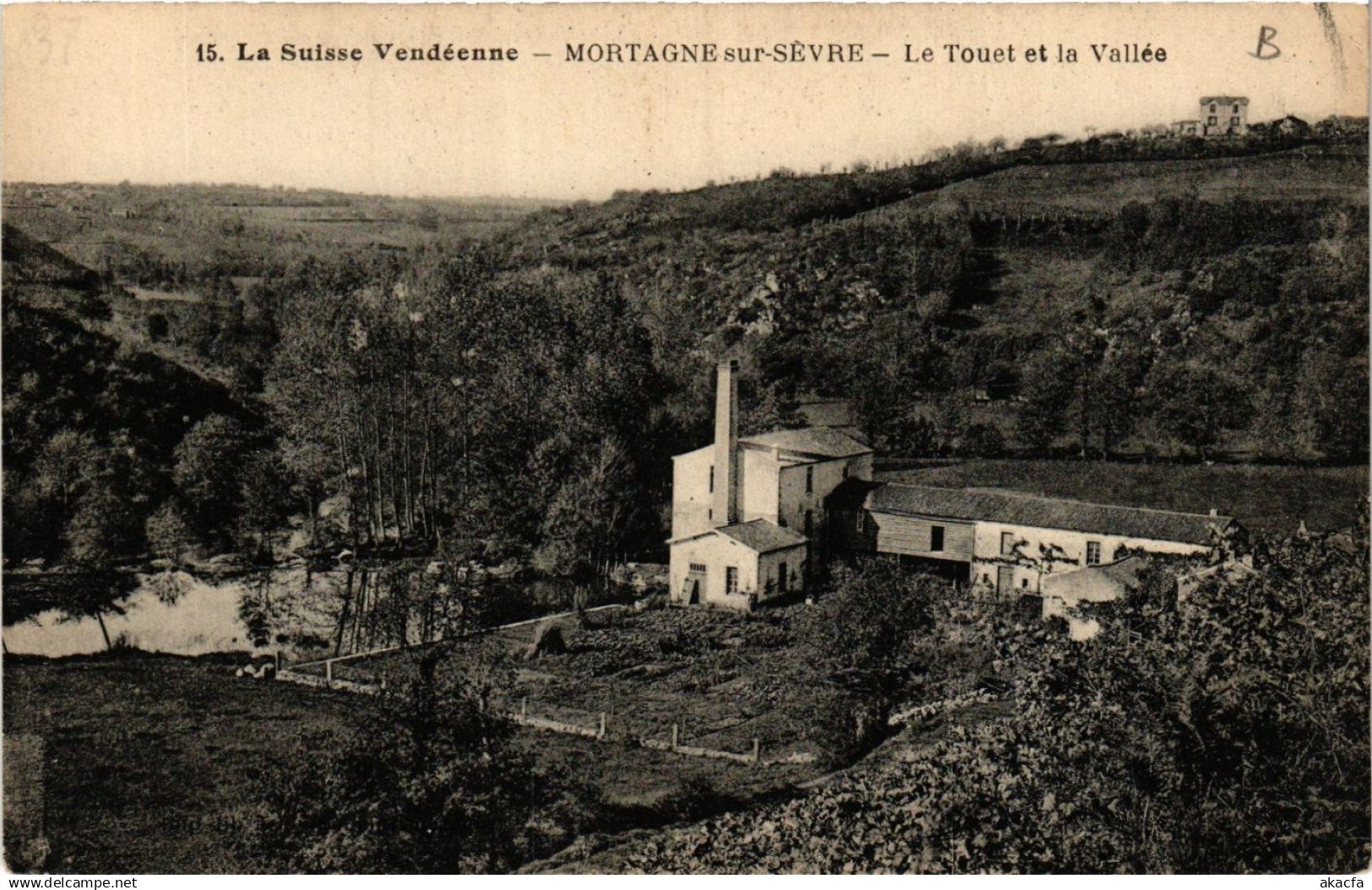 CPA MORTAGNE-sur-SEVRE - Le Touet et la Vallée (637354)