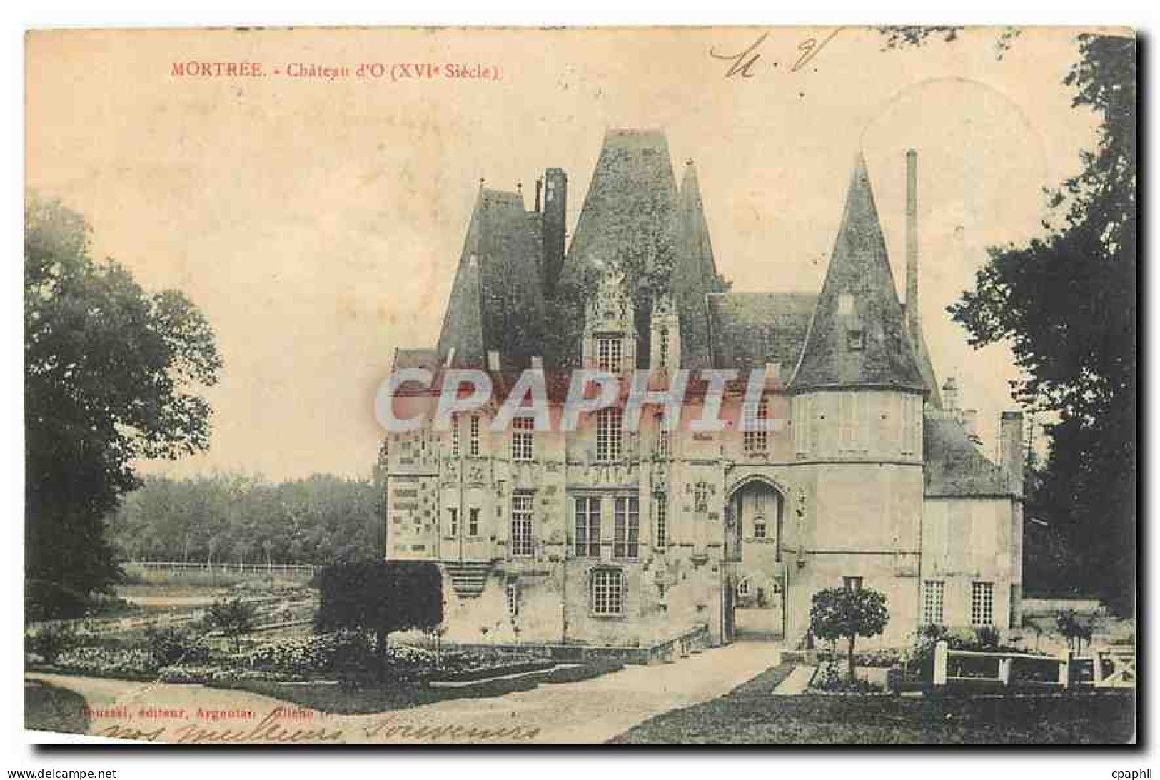 CPA Mortree Chateau d'O