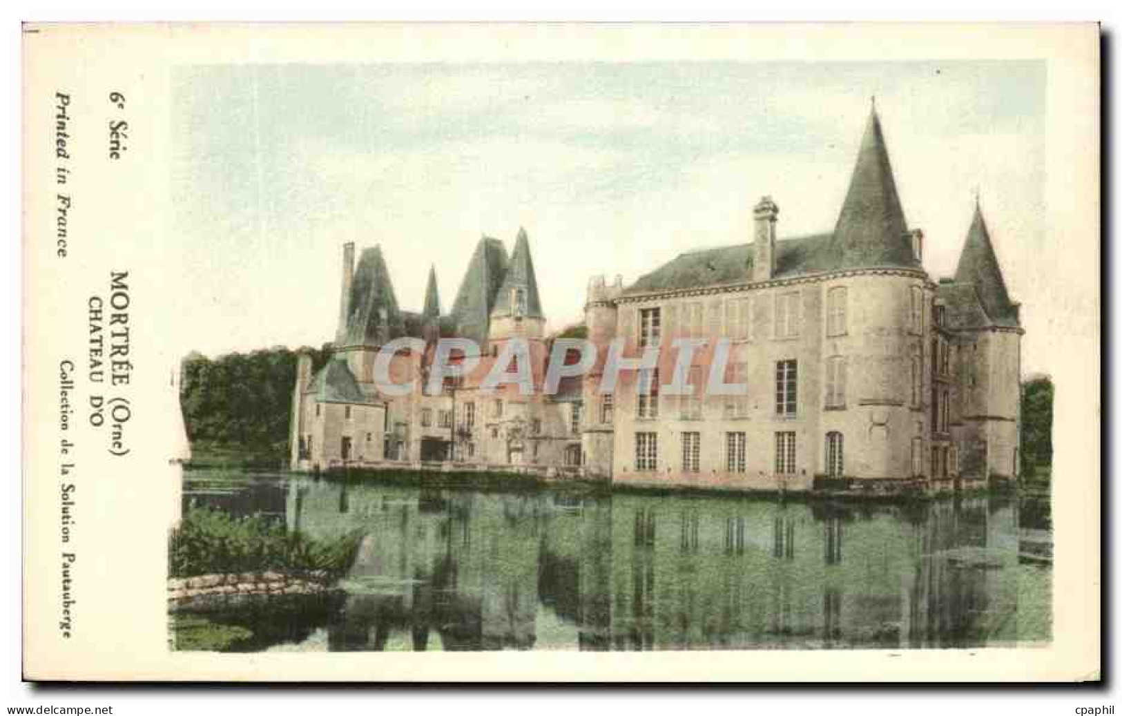 CPA Mortree Chateau D'O