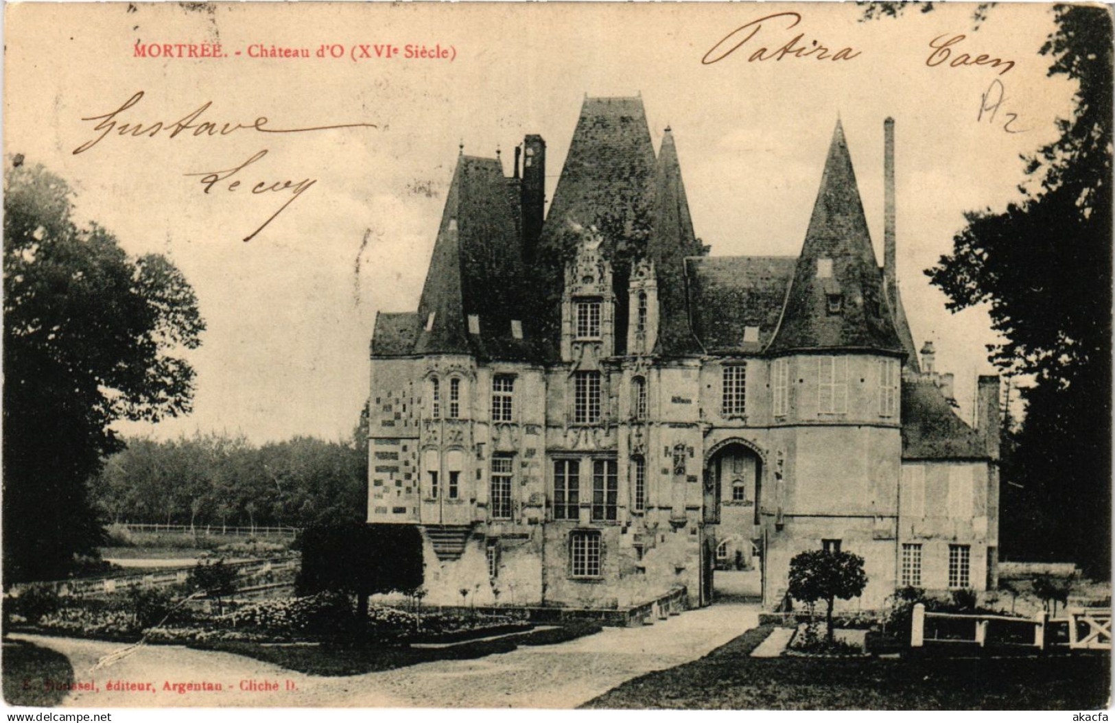CPA MORTRÉE - Chateau d'O (435249)