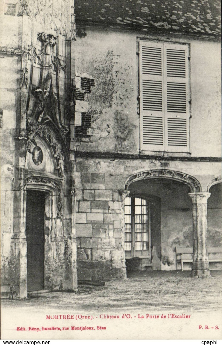 CPA Mortree Chateau d'O La porte de l'escalier