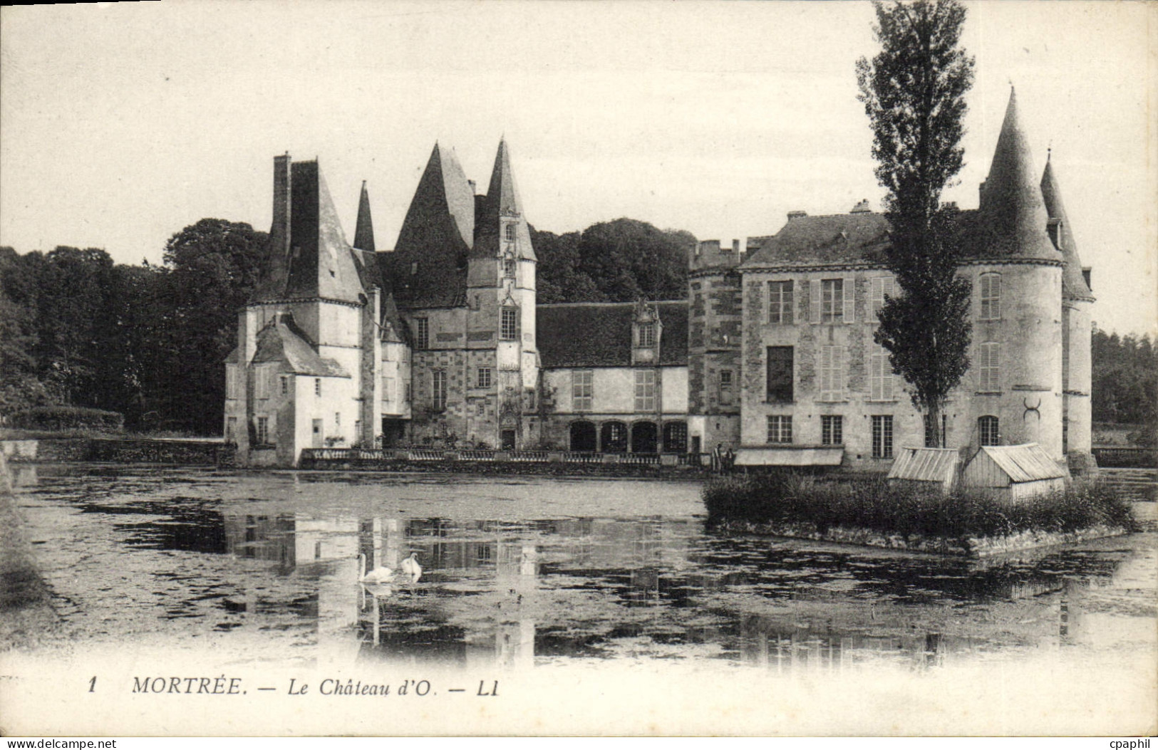 CPA Mortree Le Chateau d'O