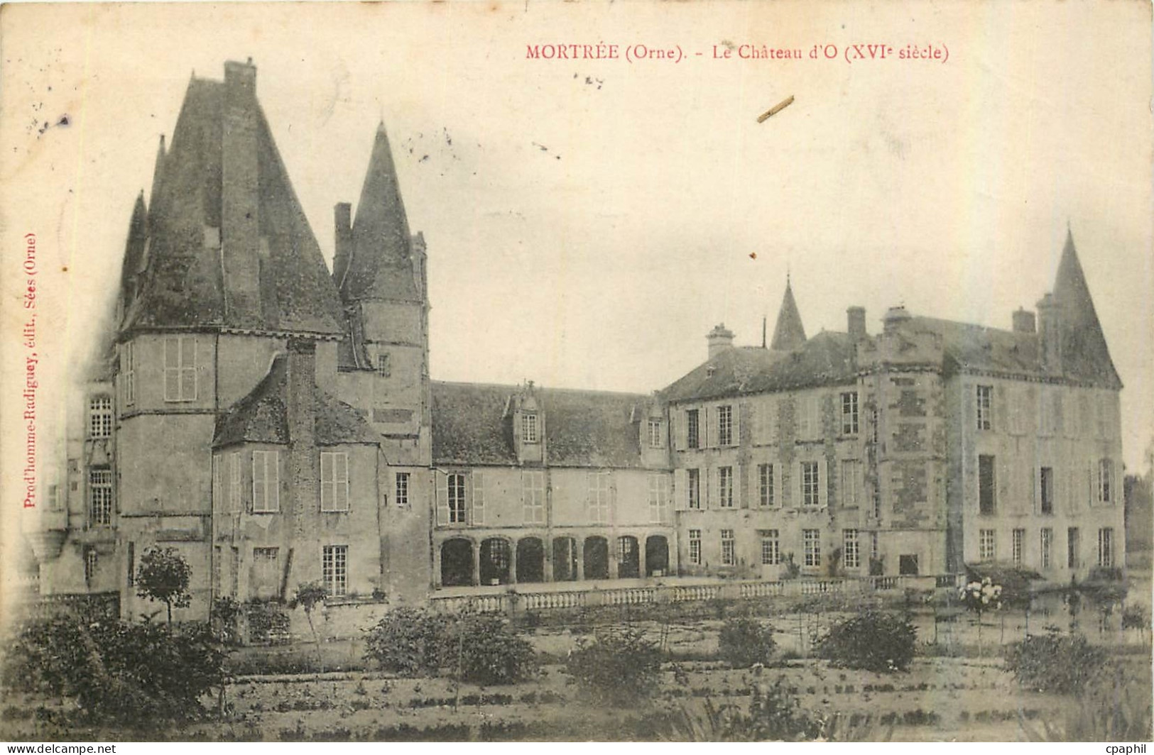 CPA Mortree Orne Le Chateau d'O