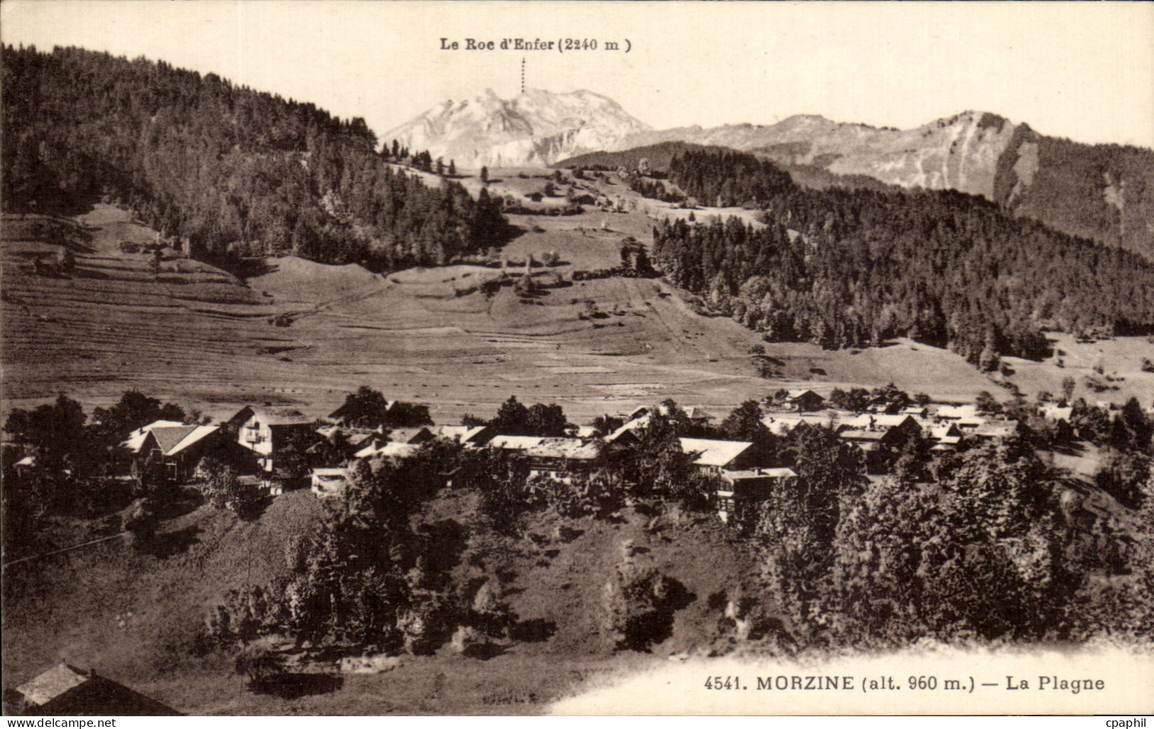 CPA Morzine La Plagne