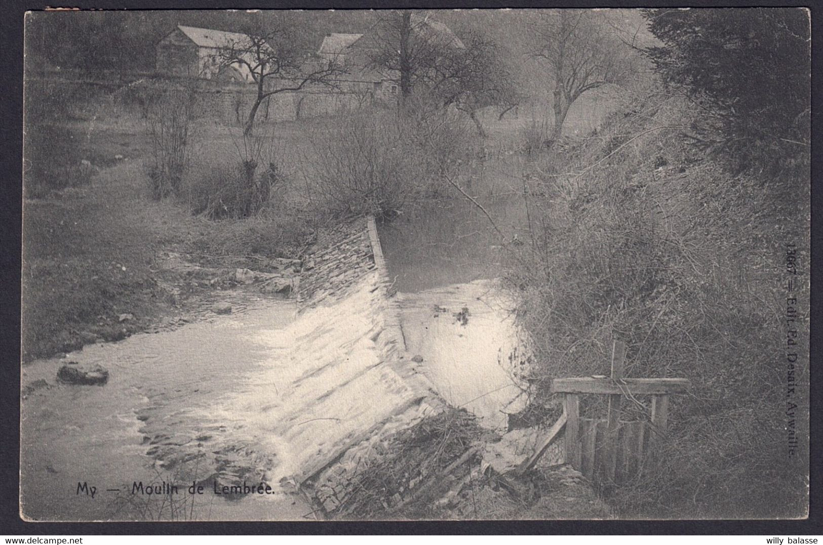 +++ CPA - Moulin de LEMBREE - Cachet Ferrières   //