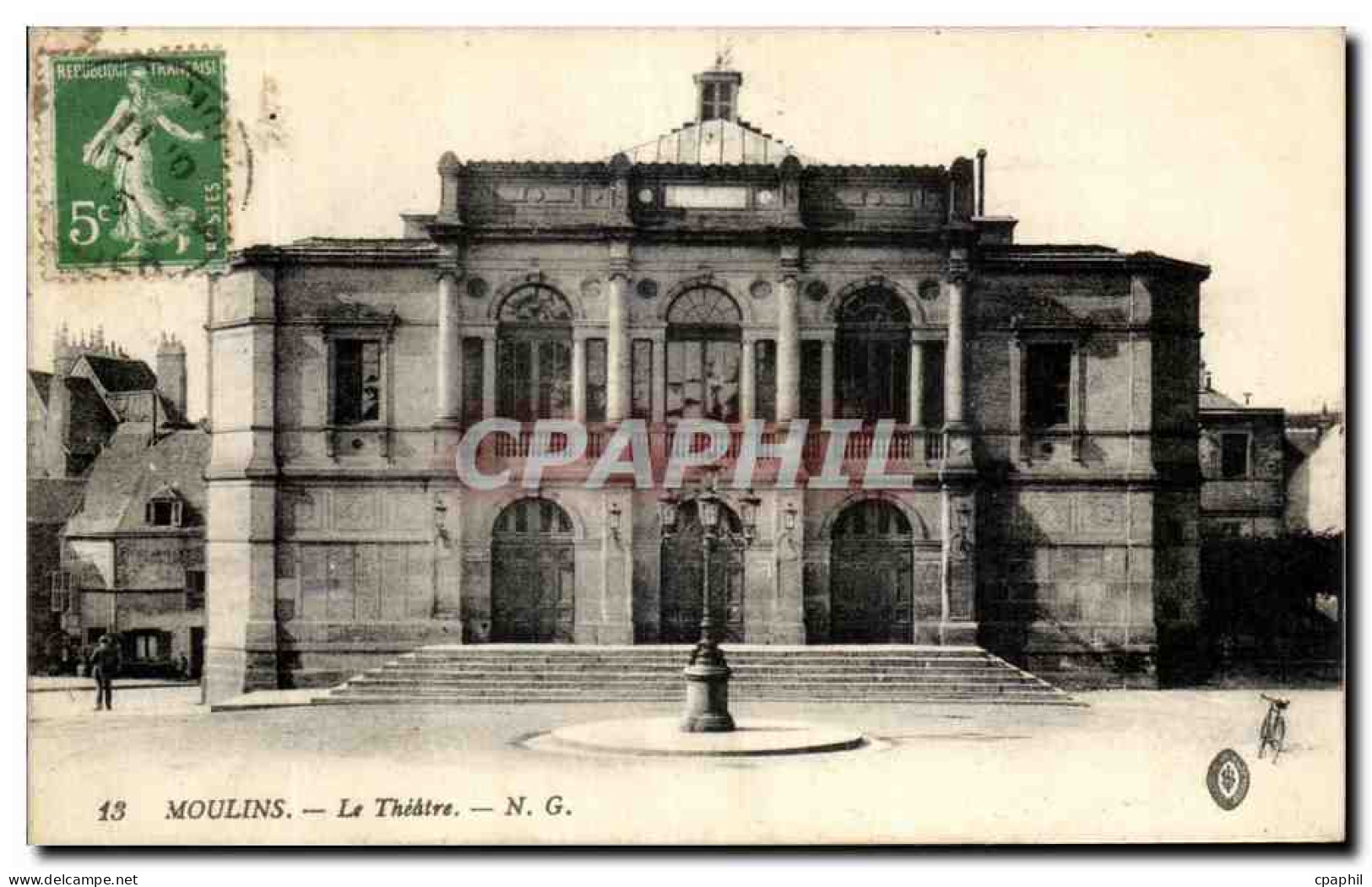 CPA Moulins Le Theatre