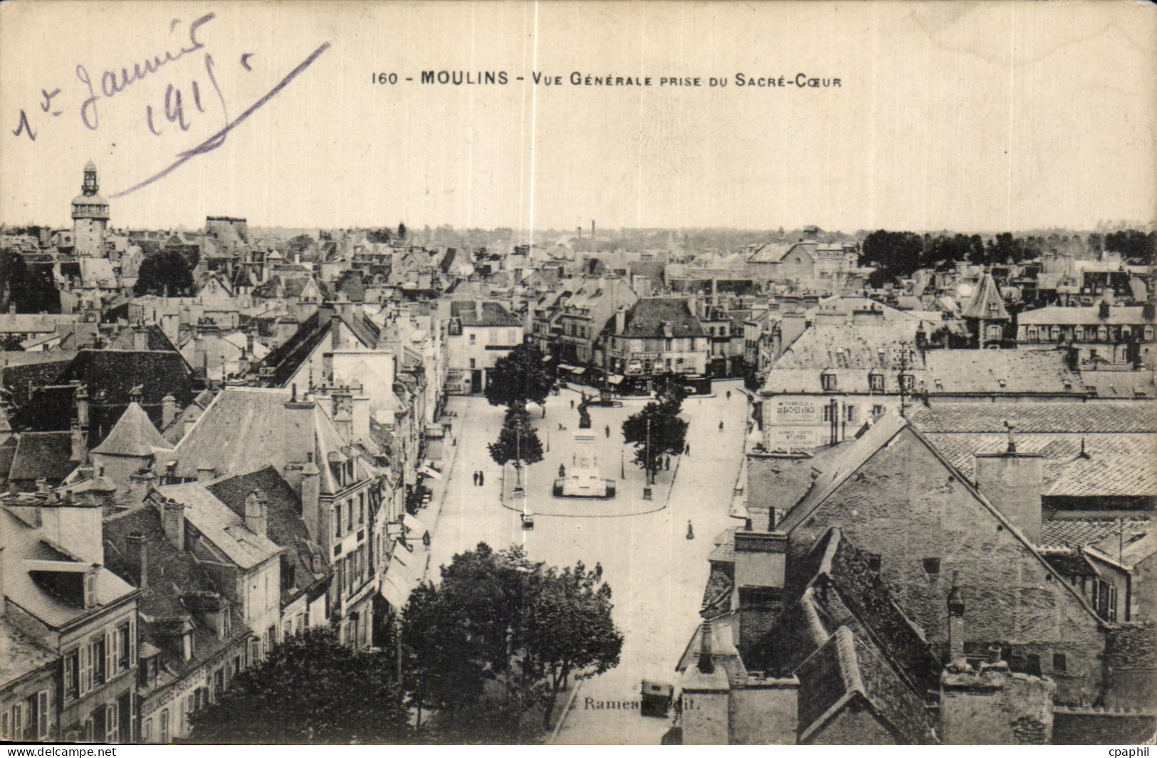 CPA Moulins Vue genberale