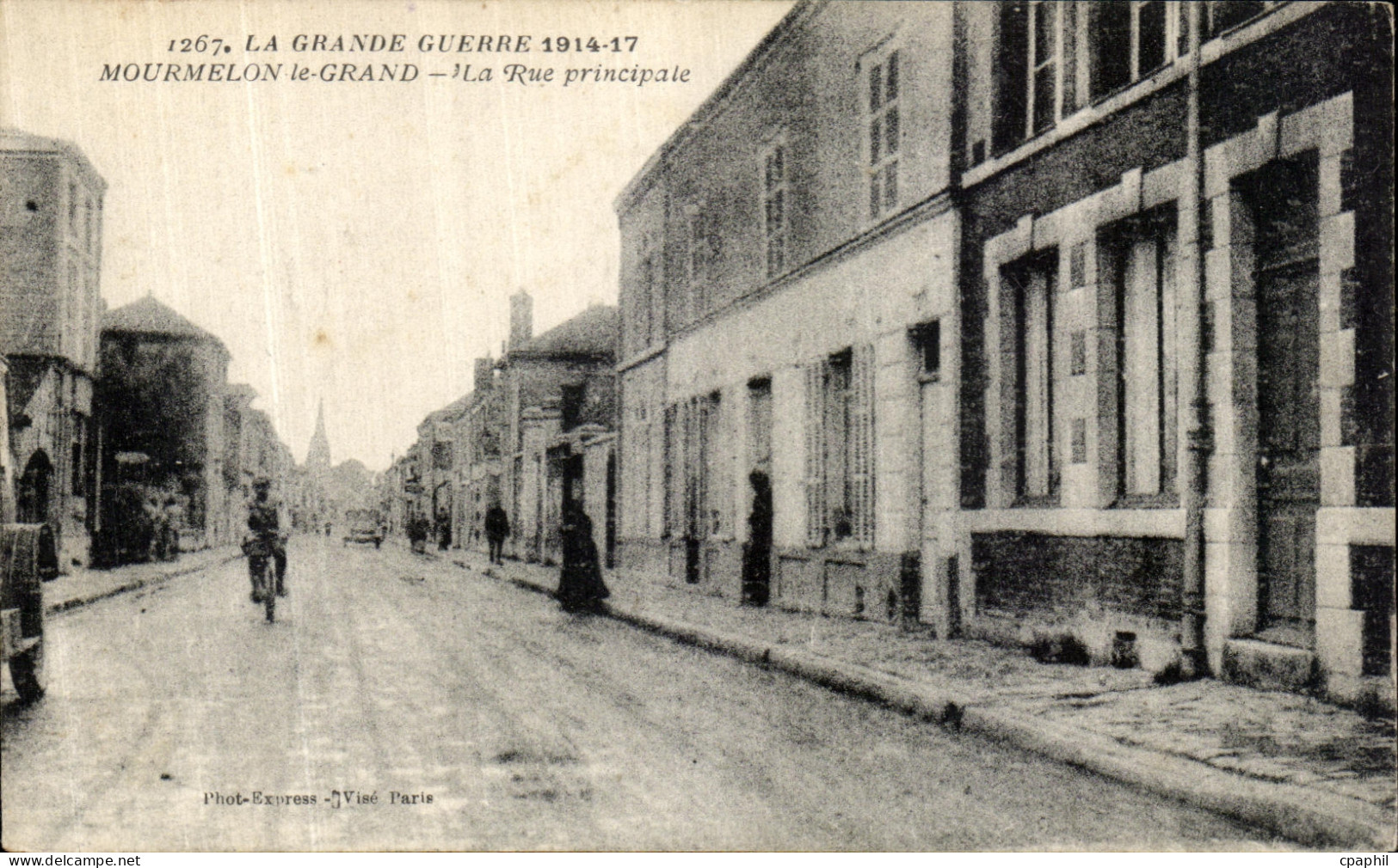 CPA Mourmelon Le Grand La Rue principale