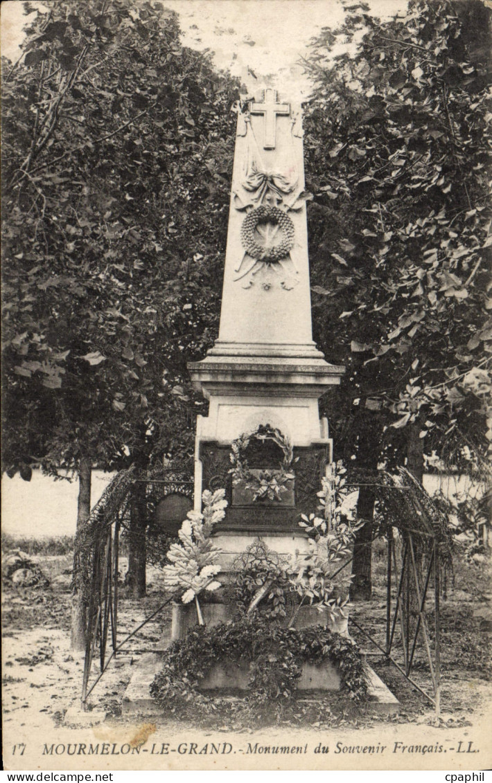CPA Mourmelon Le Grand Monument Du Souvenir Francais