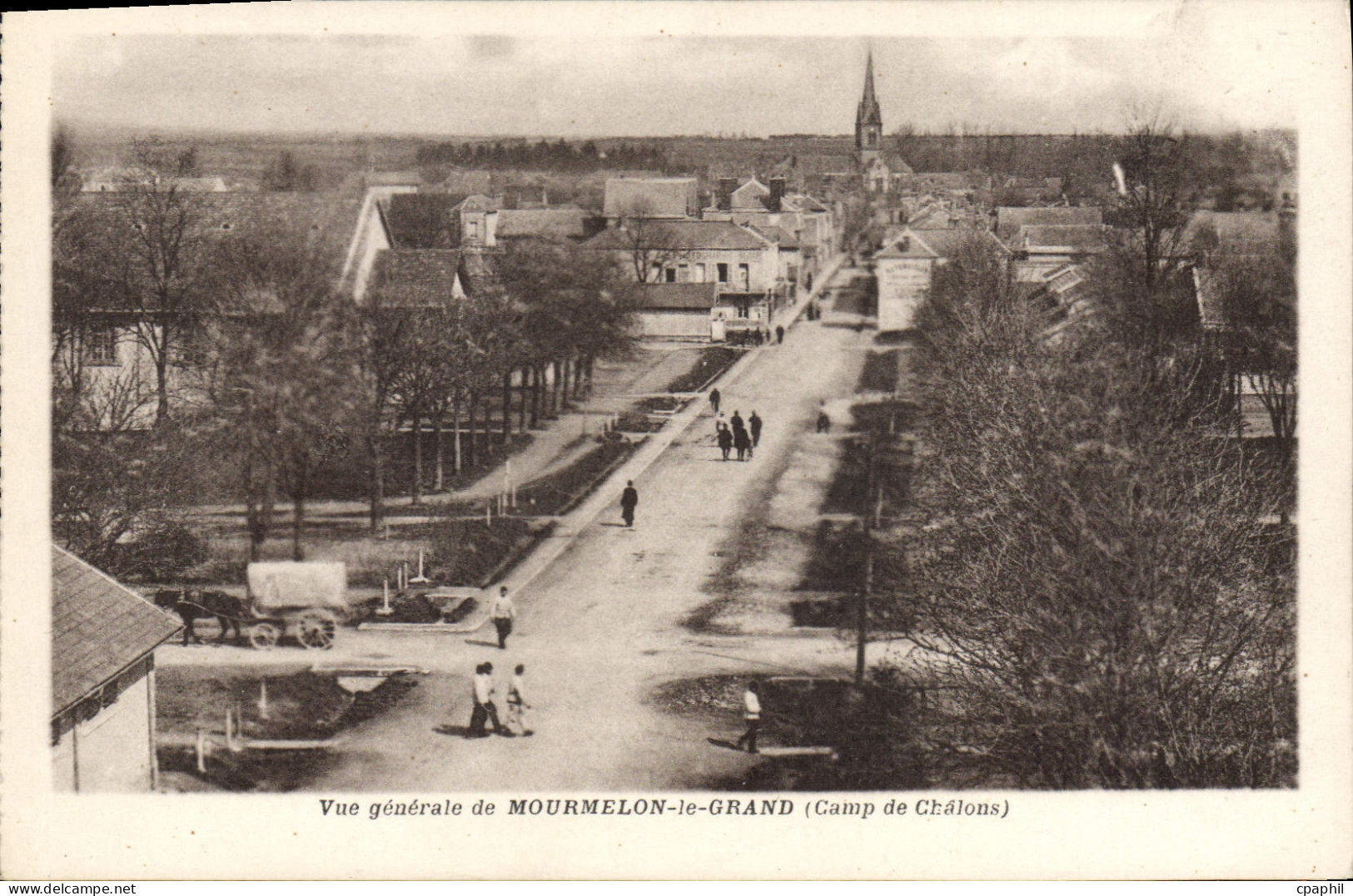 CPA Mourmelon Le Grand Vue Generale