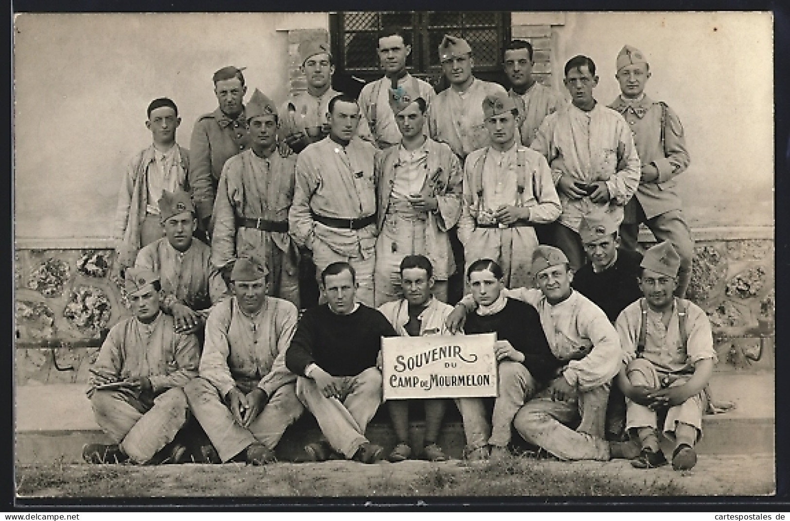 CPA Mourmelon, Les soldats au Camp de Mourmelon