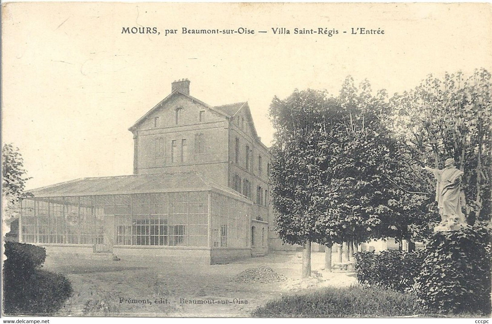 CPA Mours par Beaumont-sur-Oise Villa Saint-Régis l'Entrée