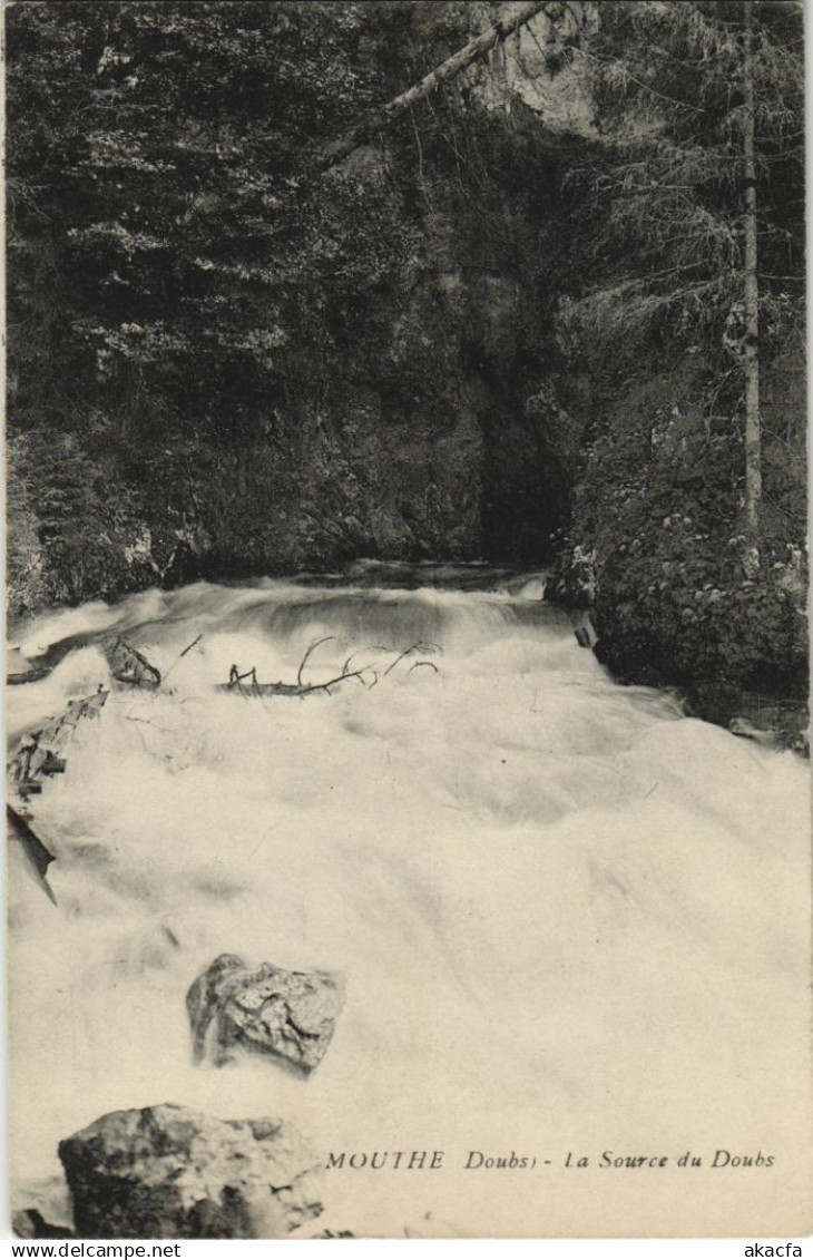 CPA MOUTHE La Source du Doubs (1114709)