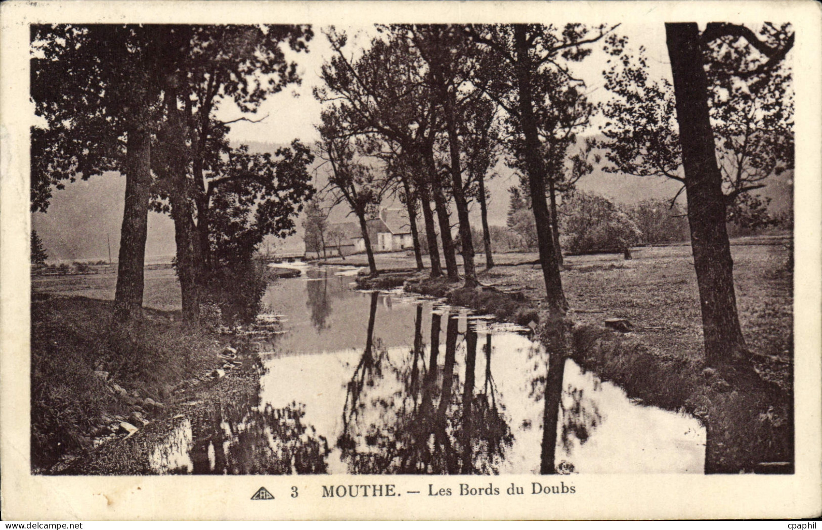 CPA Mouthe Les Bords Du Doubs