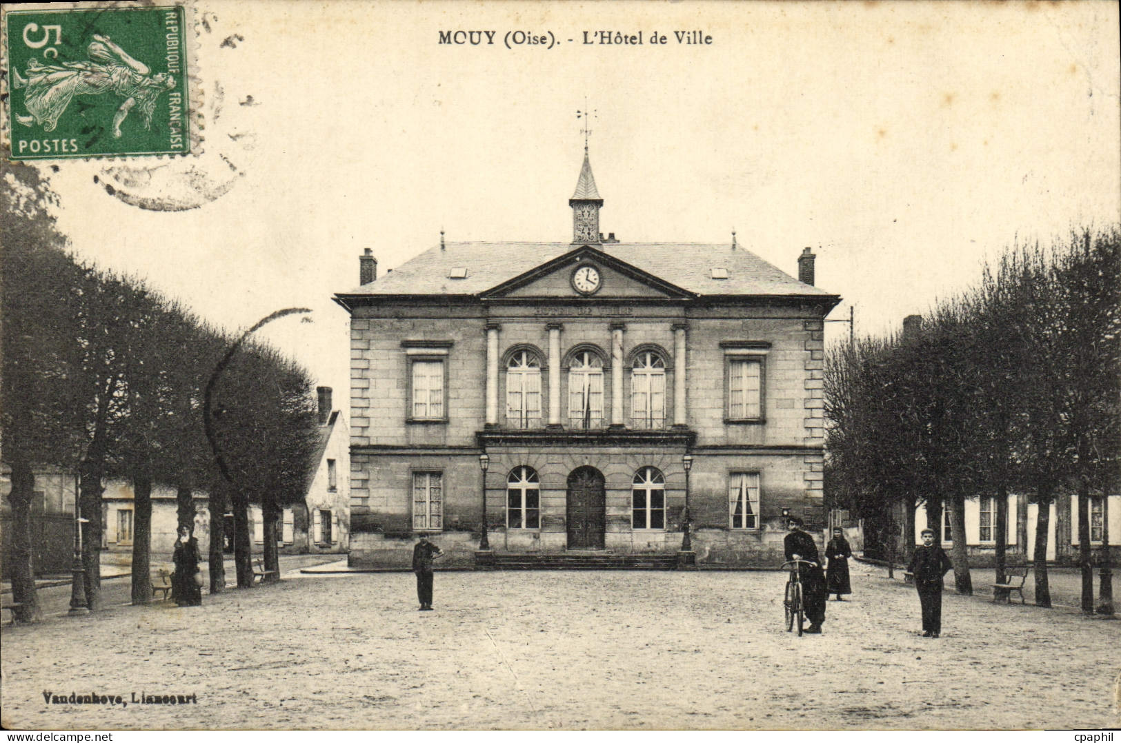 CPA Mouy L'Hotel De Ville