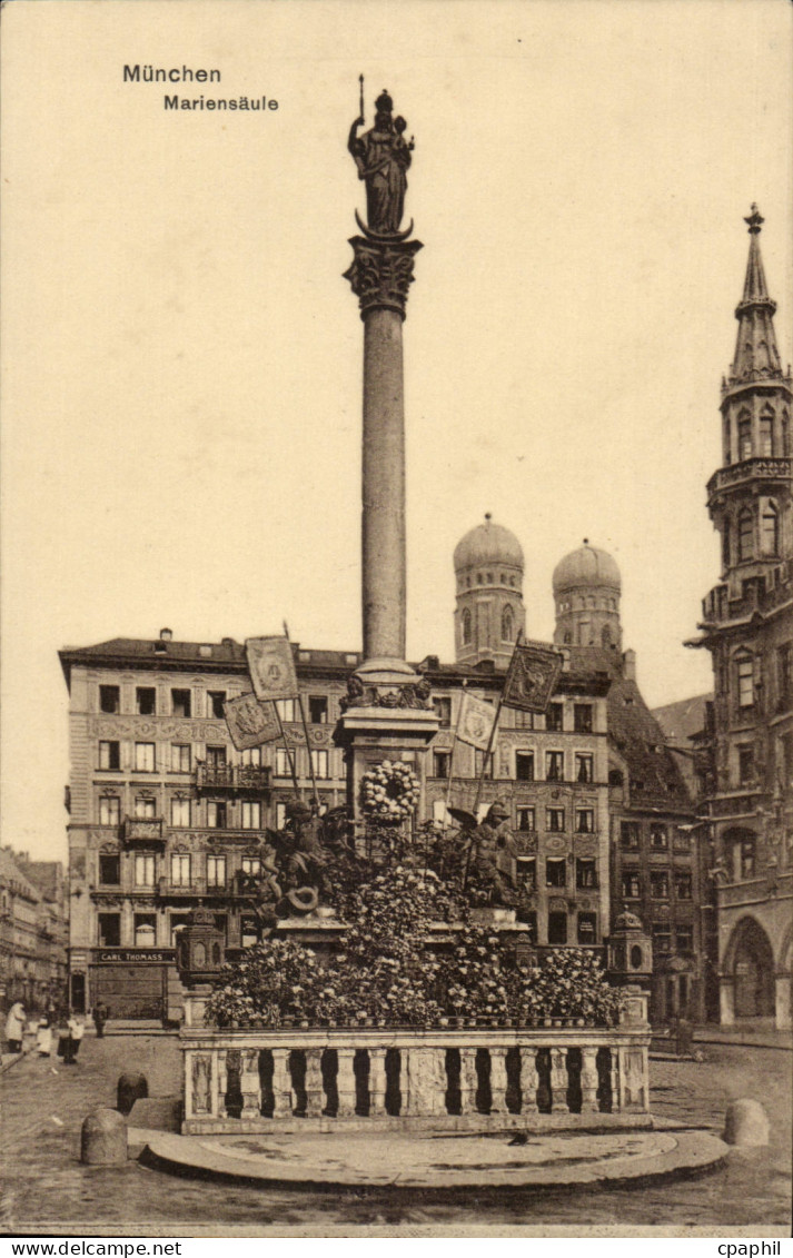 CPA Muenchen Mariensaule